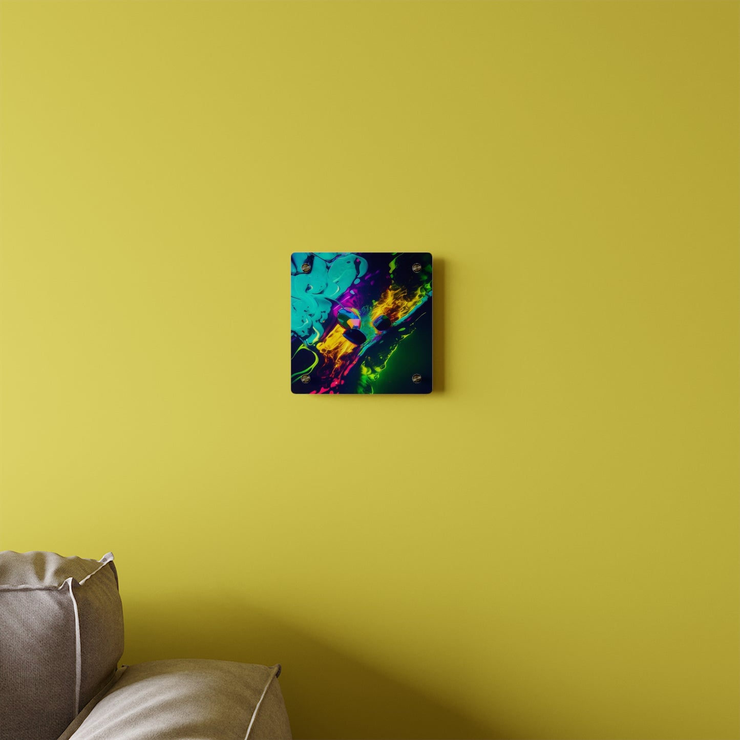 Acrylic Wall Art Panels Florescent Glow 4