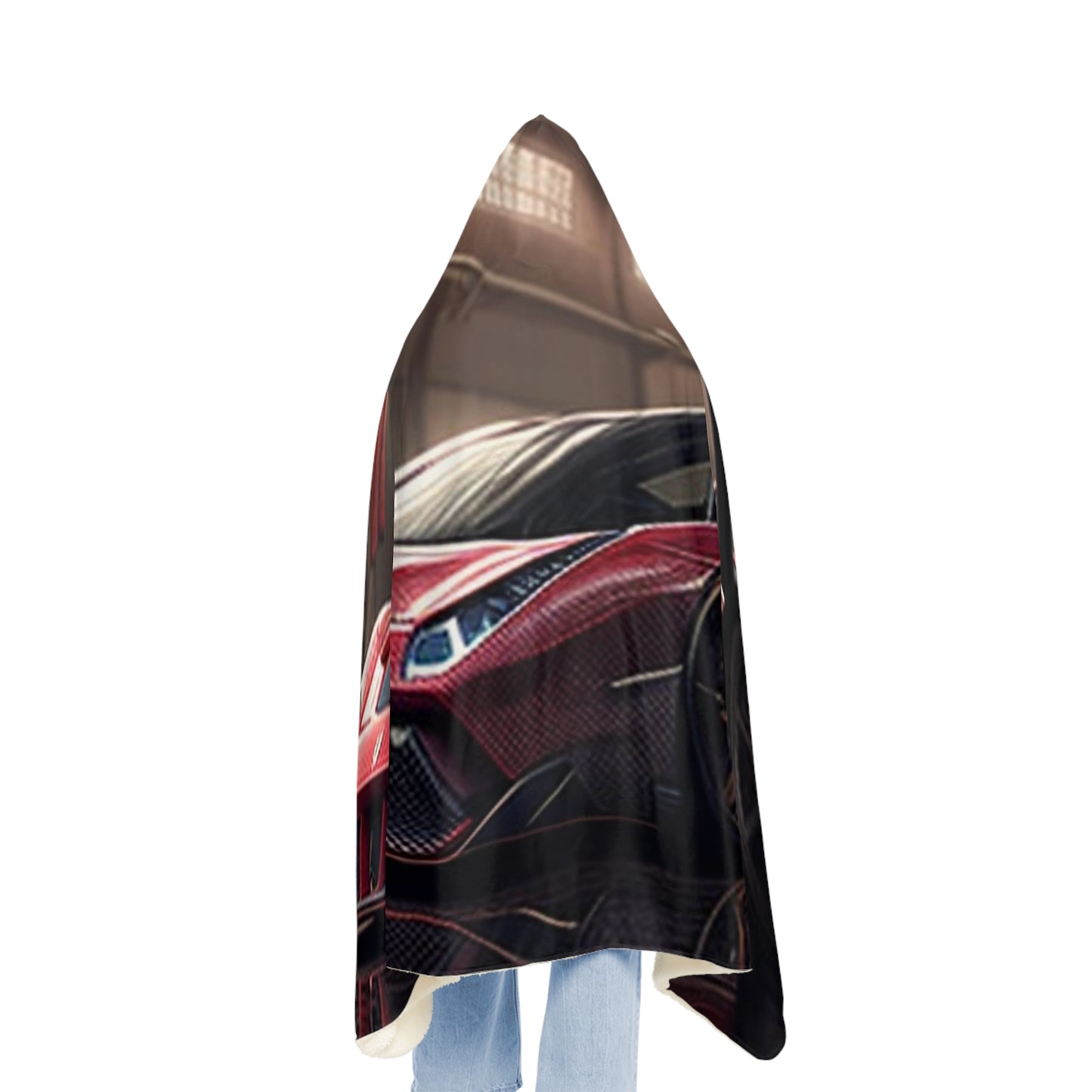 Snuggle Hooded Blanket Ferrari Hyper 4