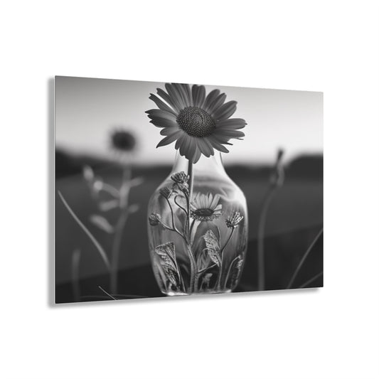 Acrylic Prints Yellw Sunflower in a vase 2