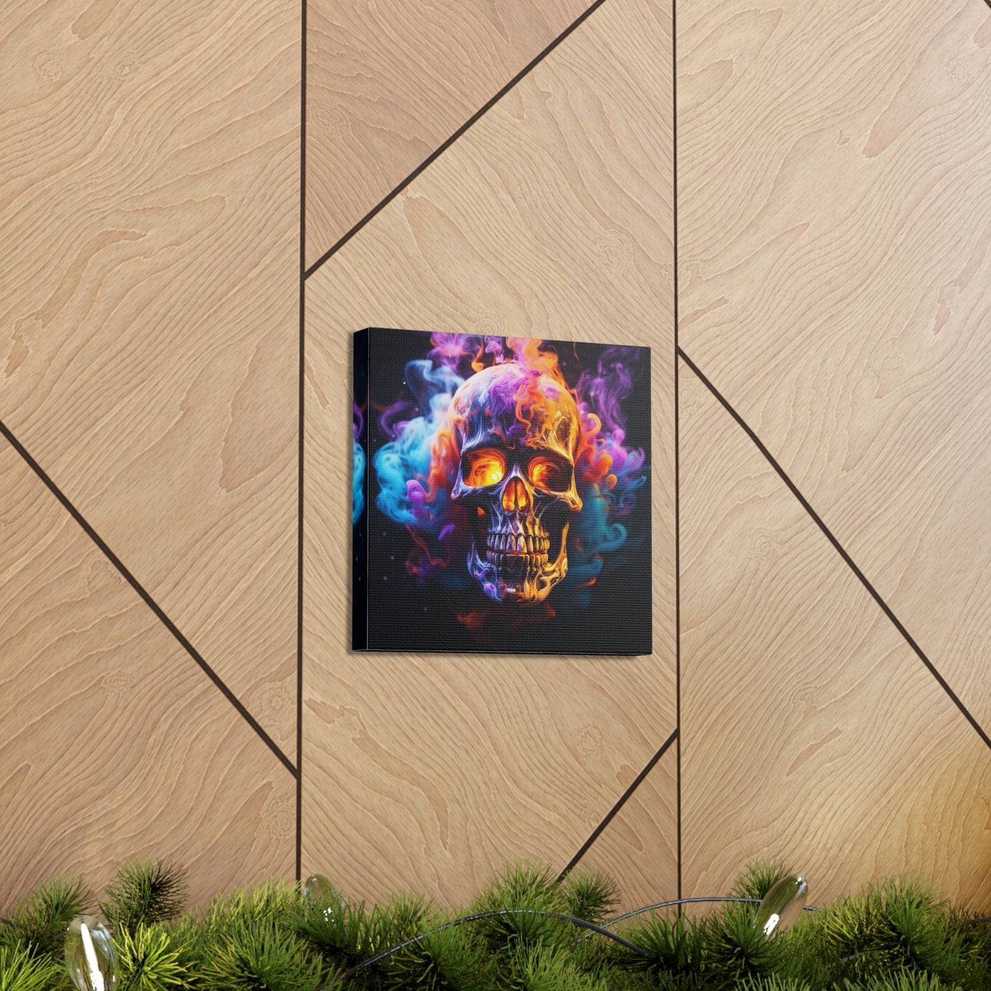 Canvas Gallery Wraps Macro Skull 2