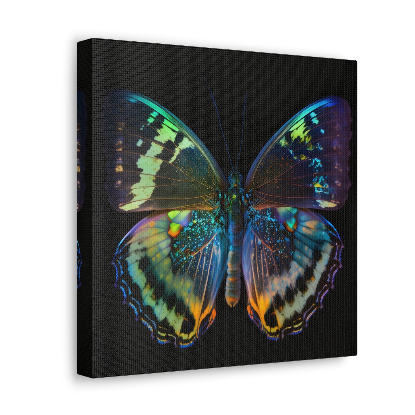Canvas Gallery Wraps Neon Butterfly Flair 4