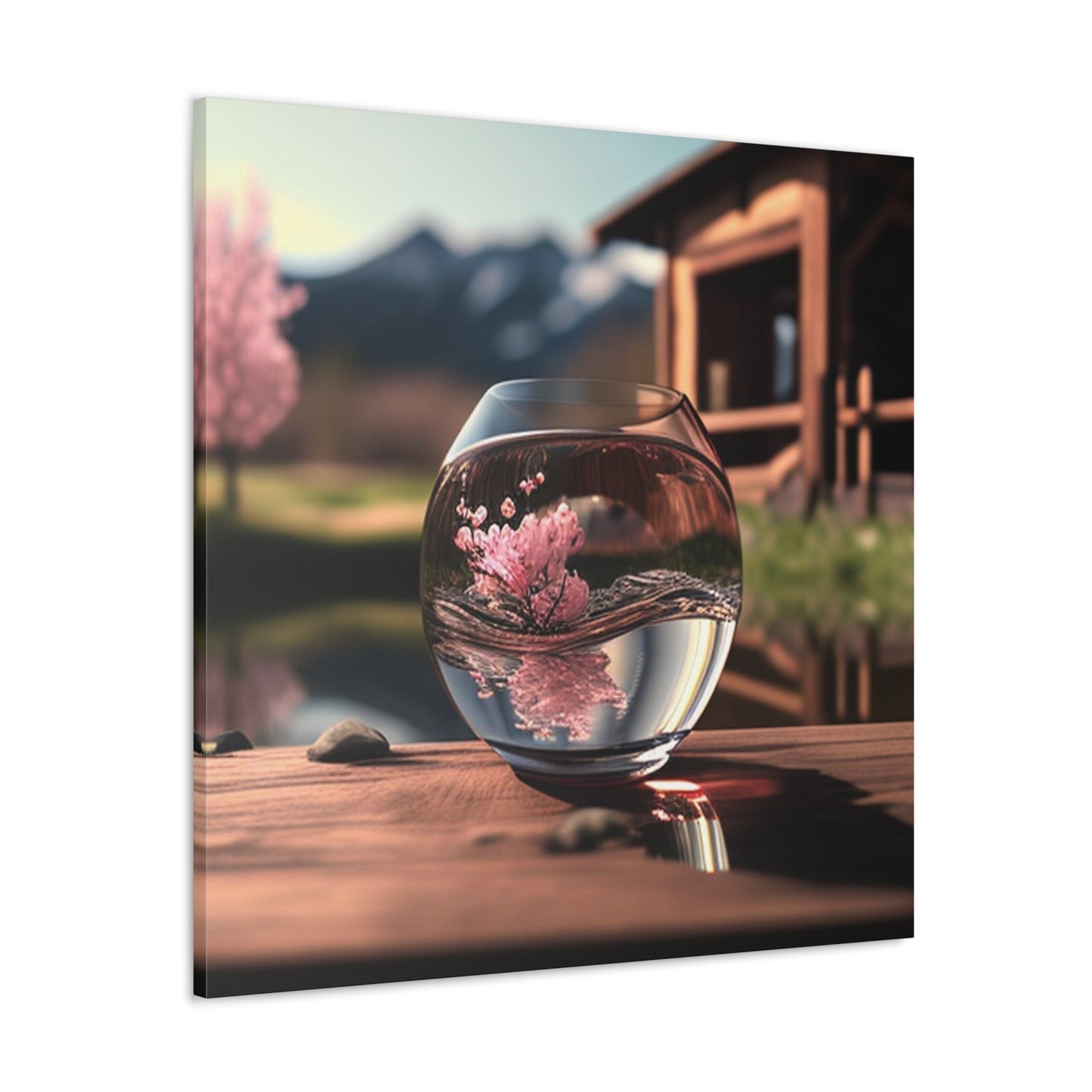 Canvas Gallery Wraps Cherry Blossom 4