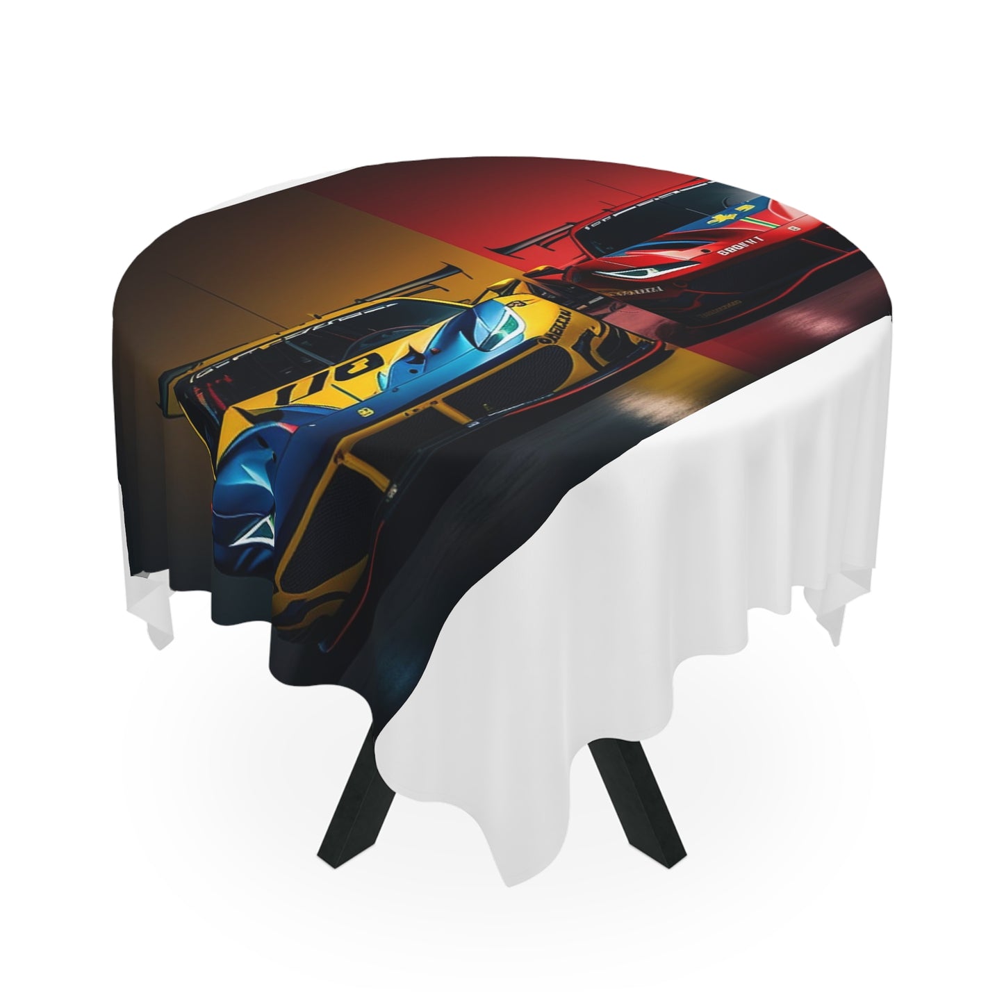 Tablecloth Ferrari Red Blue 3