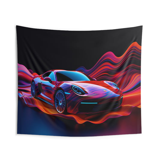 Indoor Wall Tapestries Porsche Water Fusion 4