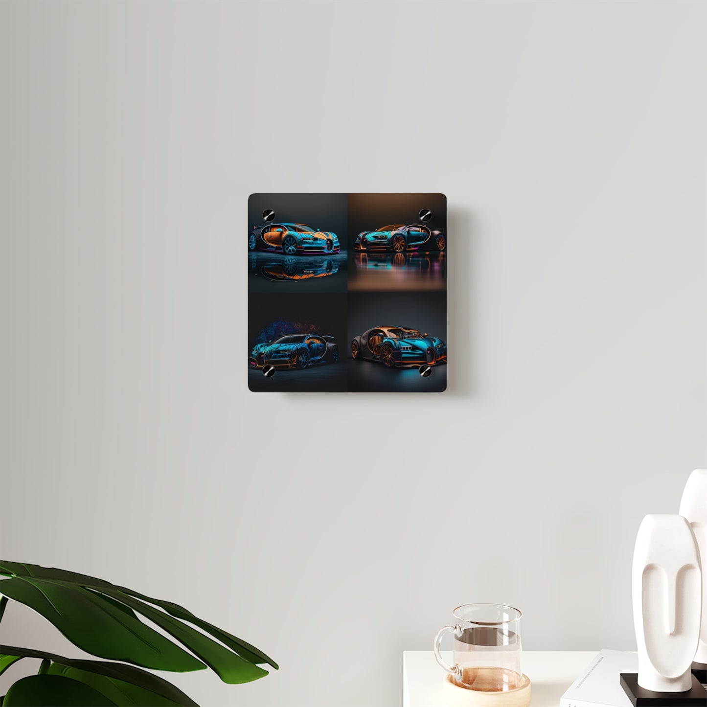 Acrylic Wall Art Panels Bugatti Blue 5