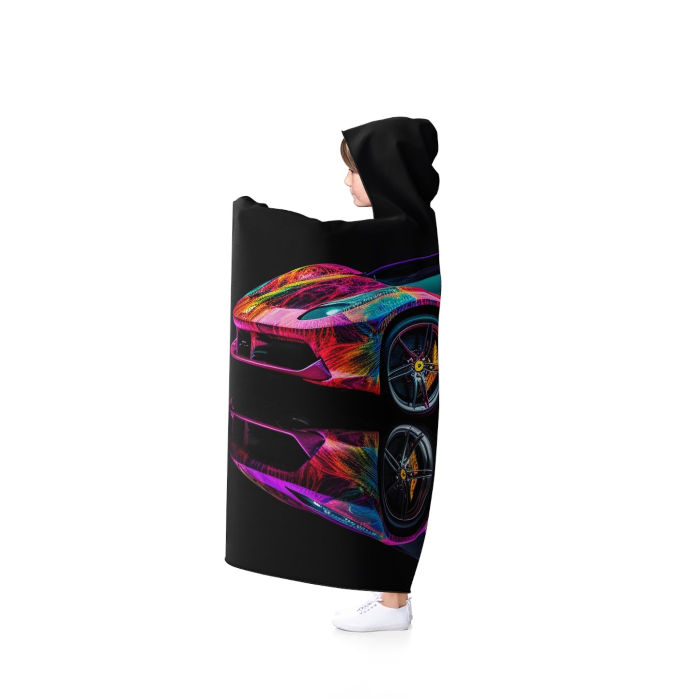 Hooded Blanket Ferrari Color 4