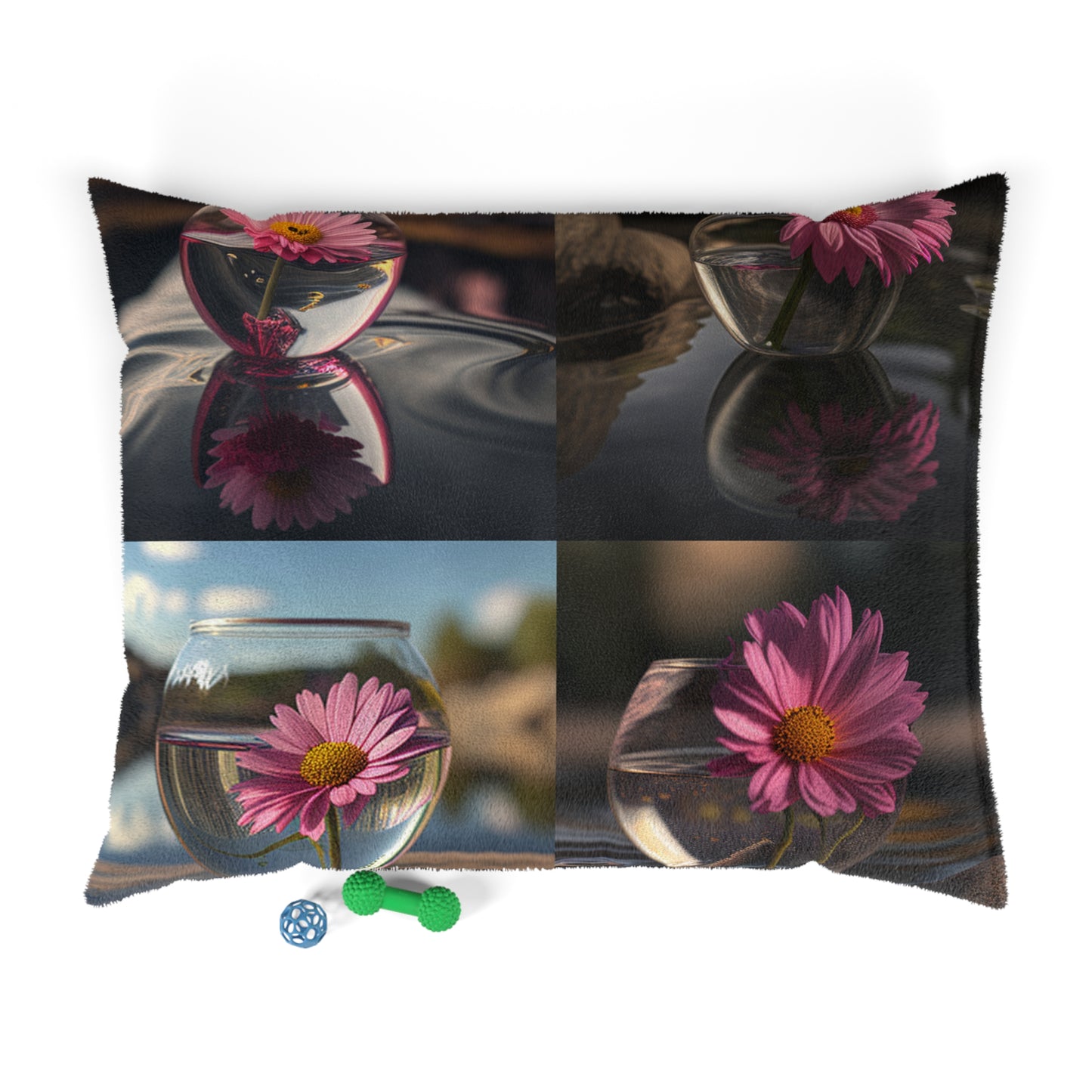 Pet Bed Pink Daisy 5