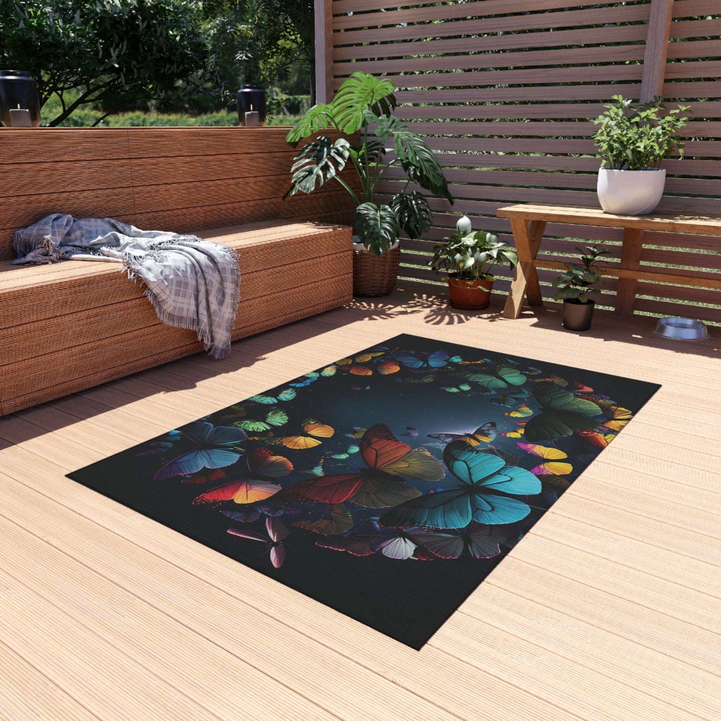 Outdoor Rug  Moon Butterfly 3