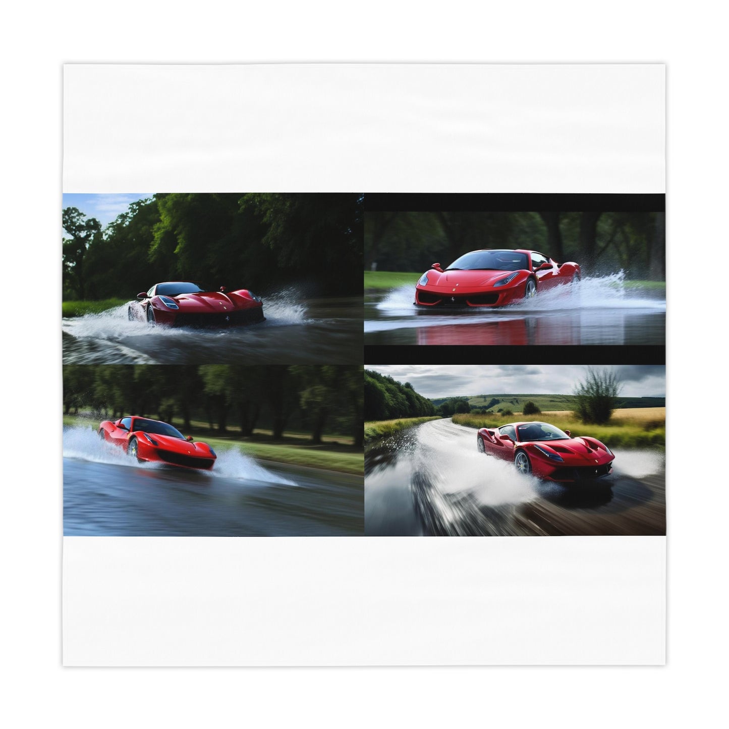 Tablecloth Water Ferrari Splash 5