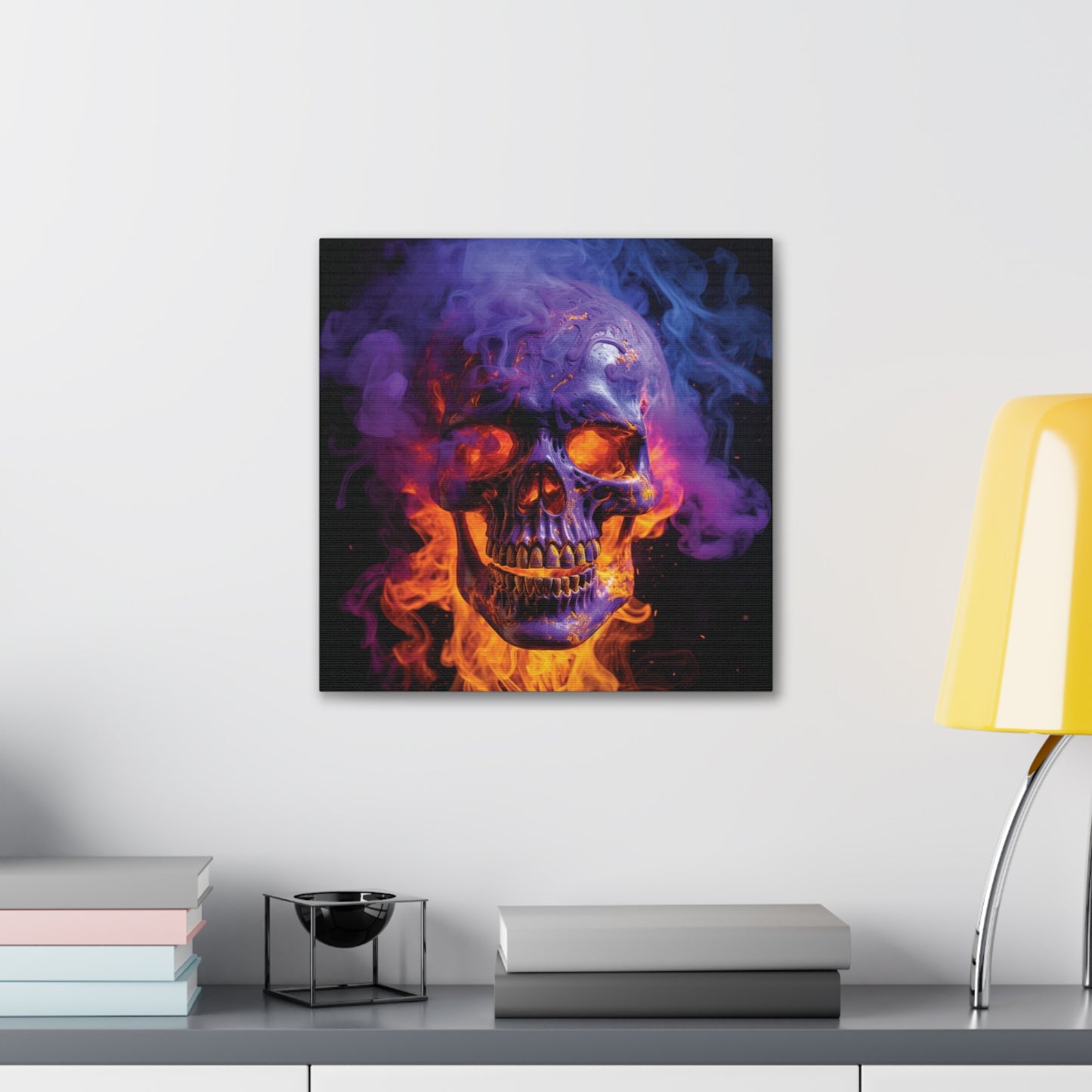 Canvas Gallery Wraps Macro Skull 1