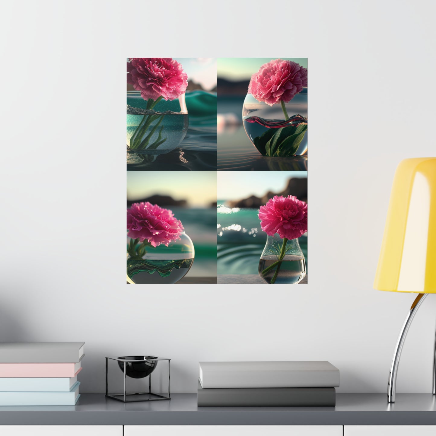 Premium Matte Vertical Posters Carnation 5