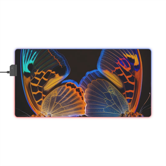LED Gaming Mouse Pad Neon Glo Butterfly 2