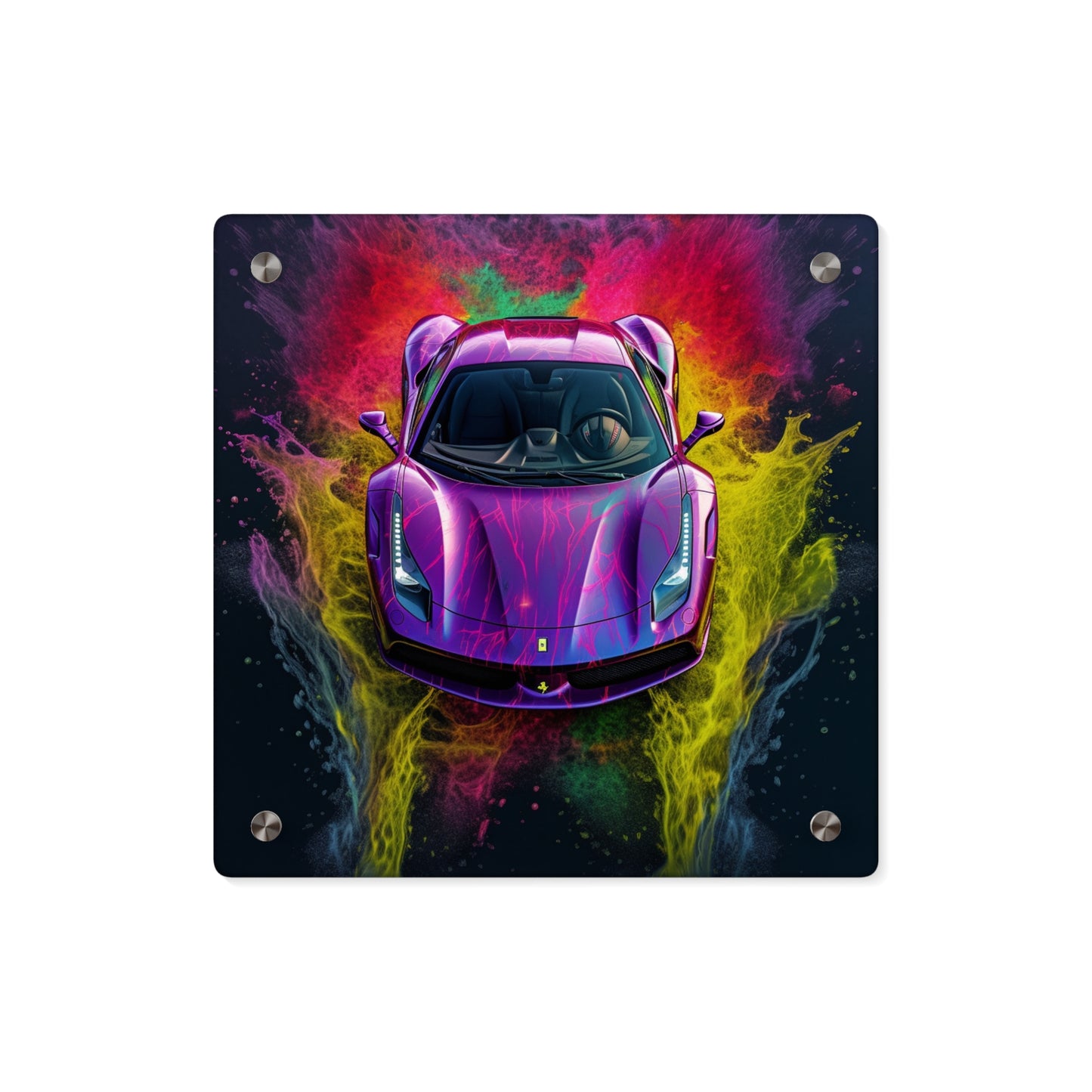 Acrylic Wall Art Panels Farrari Water 3