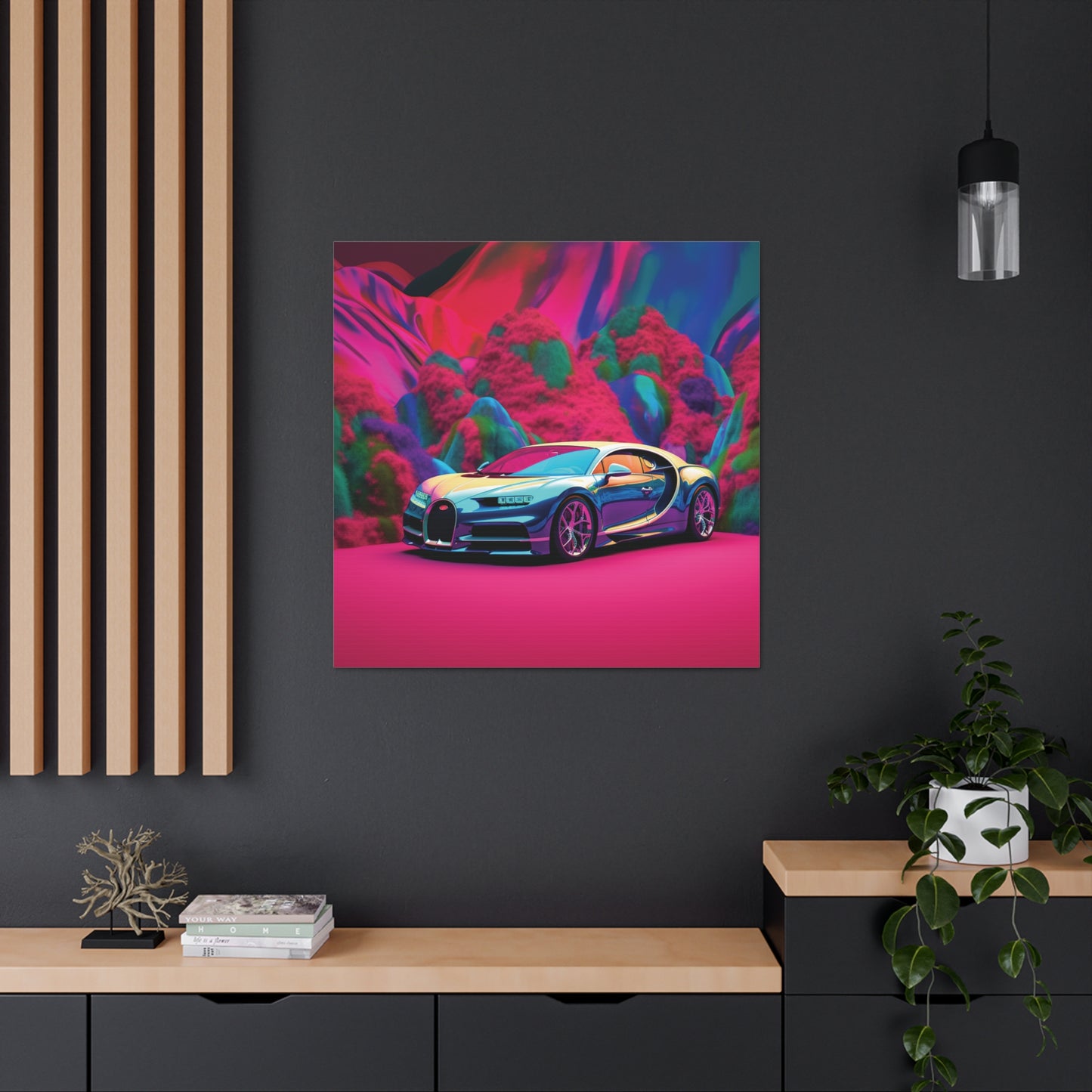 Canvas Gallery Wraps Florescent Bugatti Flair 4