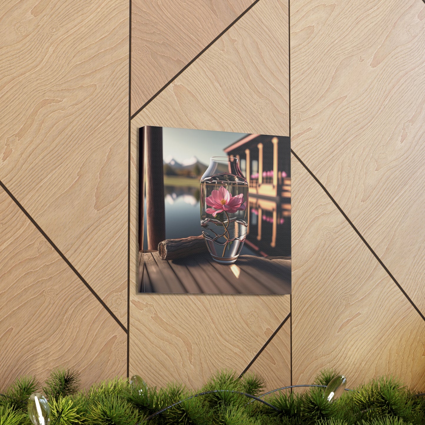 Canvas Gallery Wraps Pink Magnolia 1