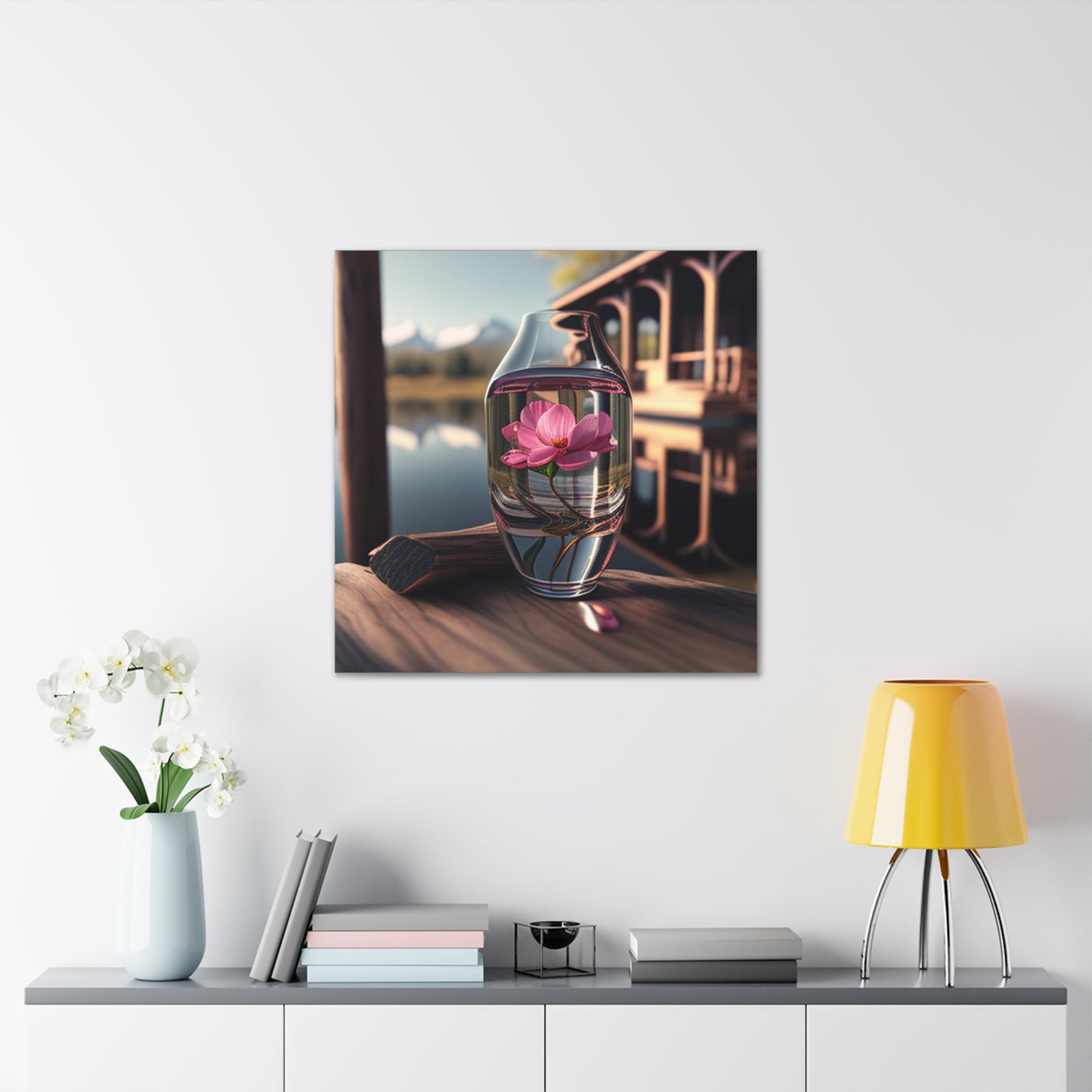 Canvas Gallery Wraps Pink Magnolia 3