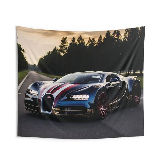 Indoor Wall Tapestries Bugatti Flag American 1