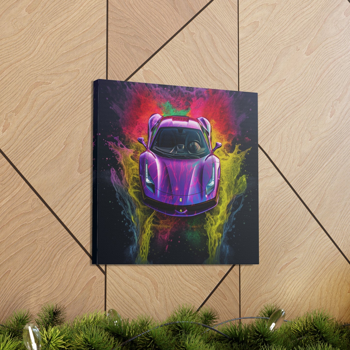 Canvas Gallery Wraps Farrari Water 3