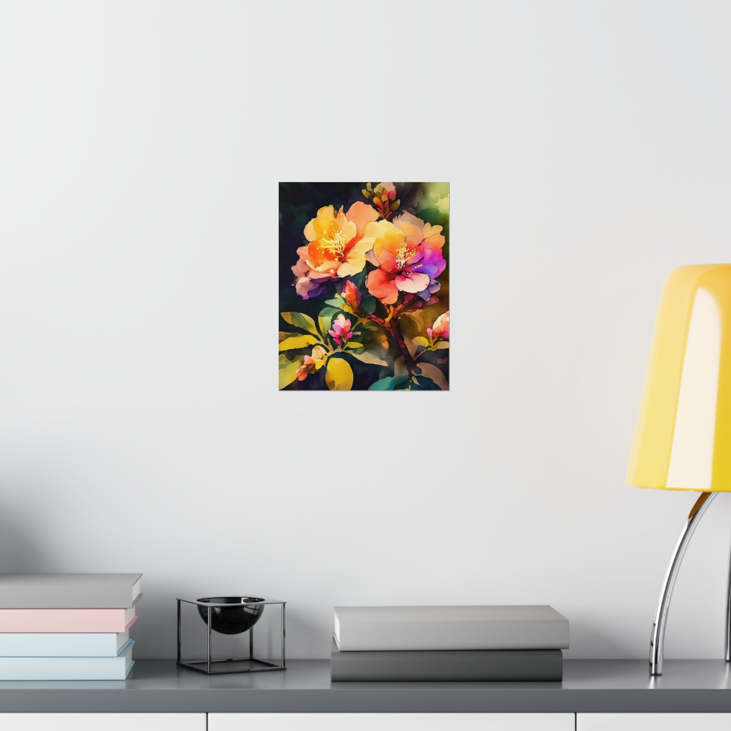 Premium Matte Vertical Posters Bright Spring Flowers 2