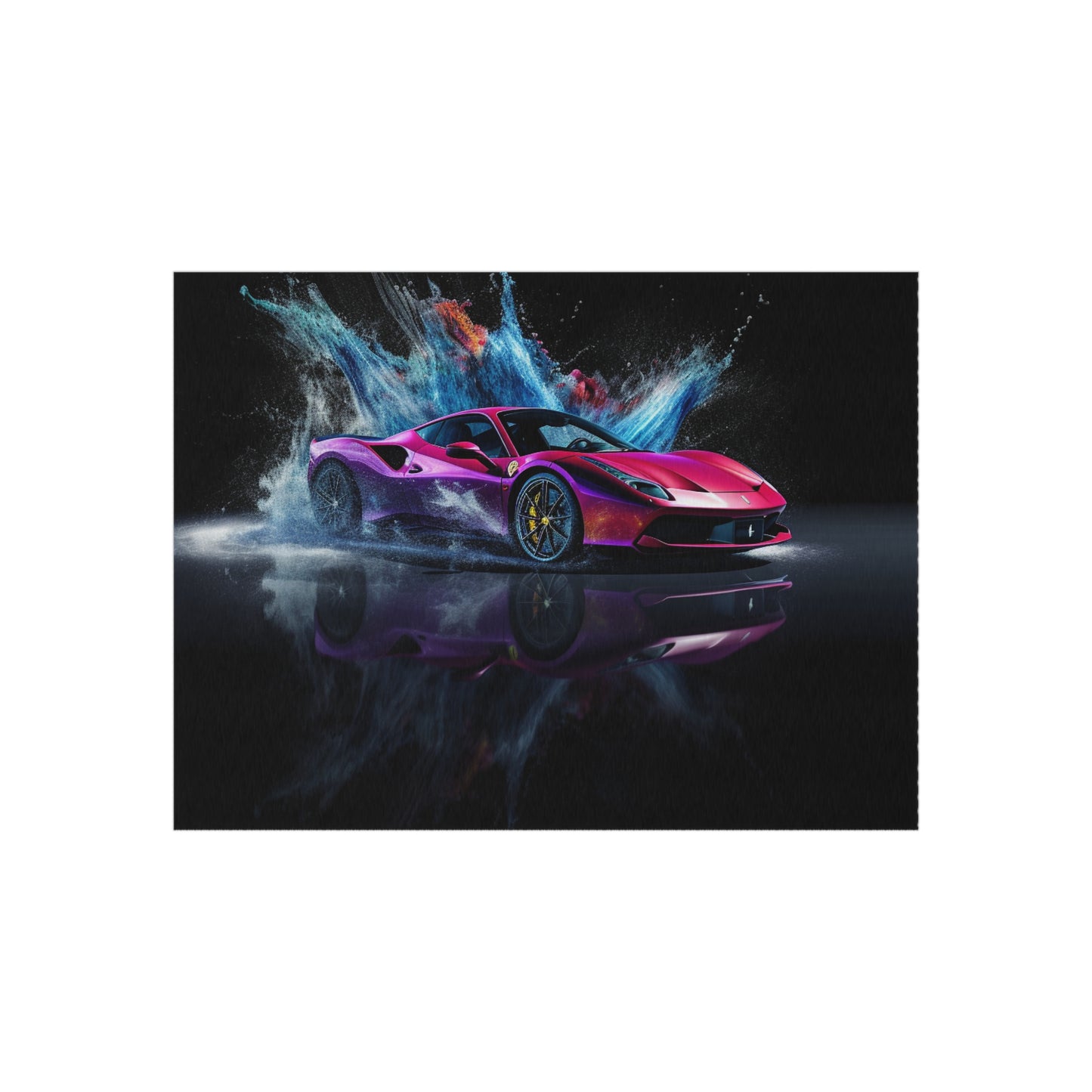 Outdoor Rug  Ferrari Water Splash 4