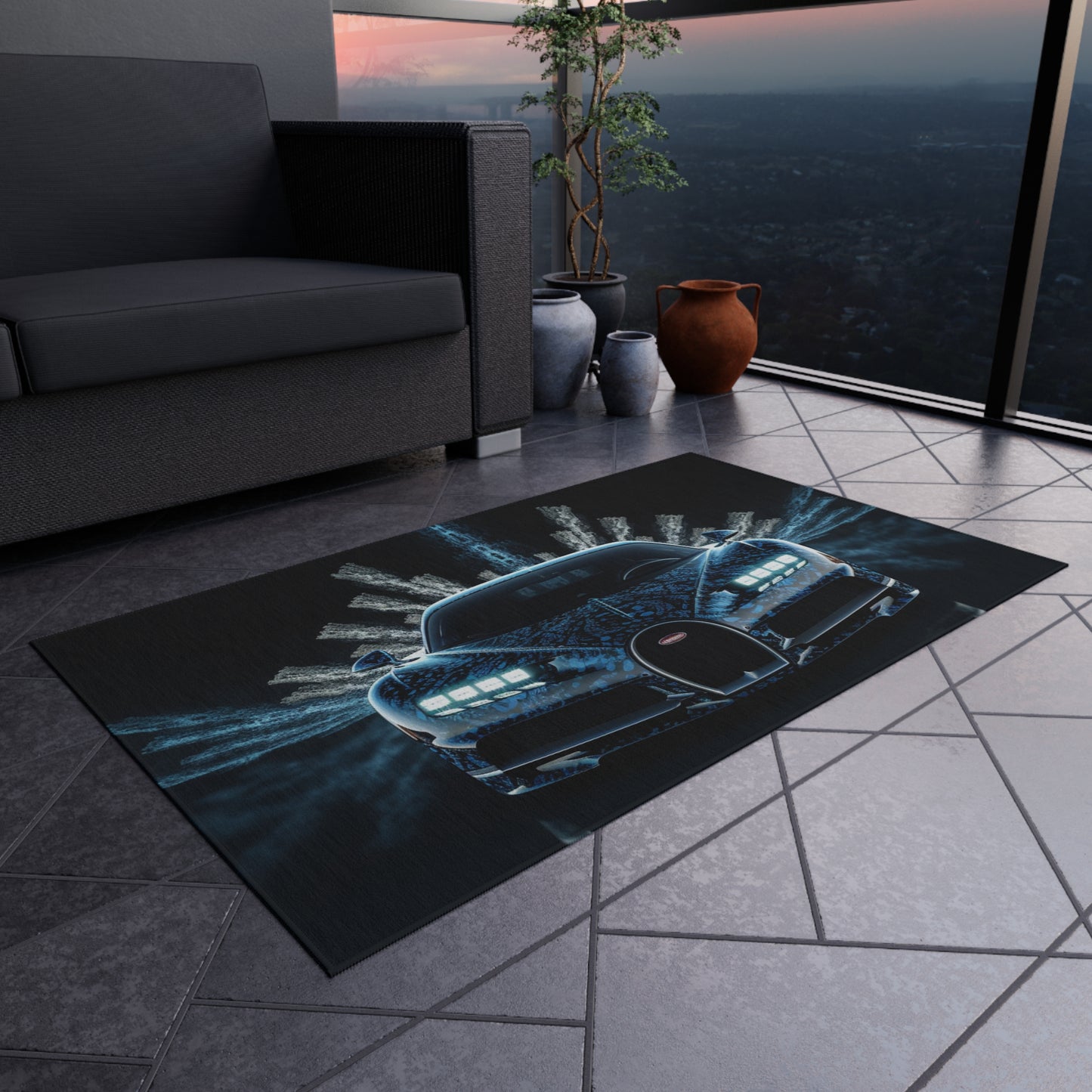 Outdoor Rug  Hyper Bugatti 2
