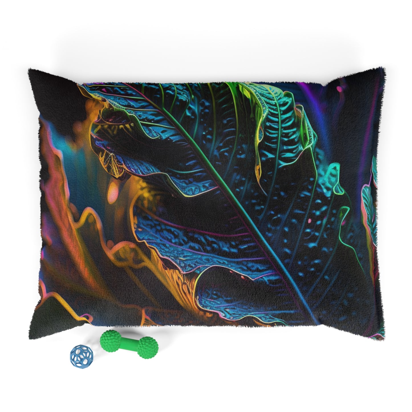 Pet Bed Florescent Skull Death 4