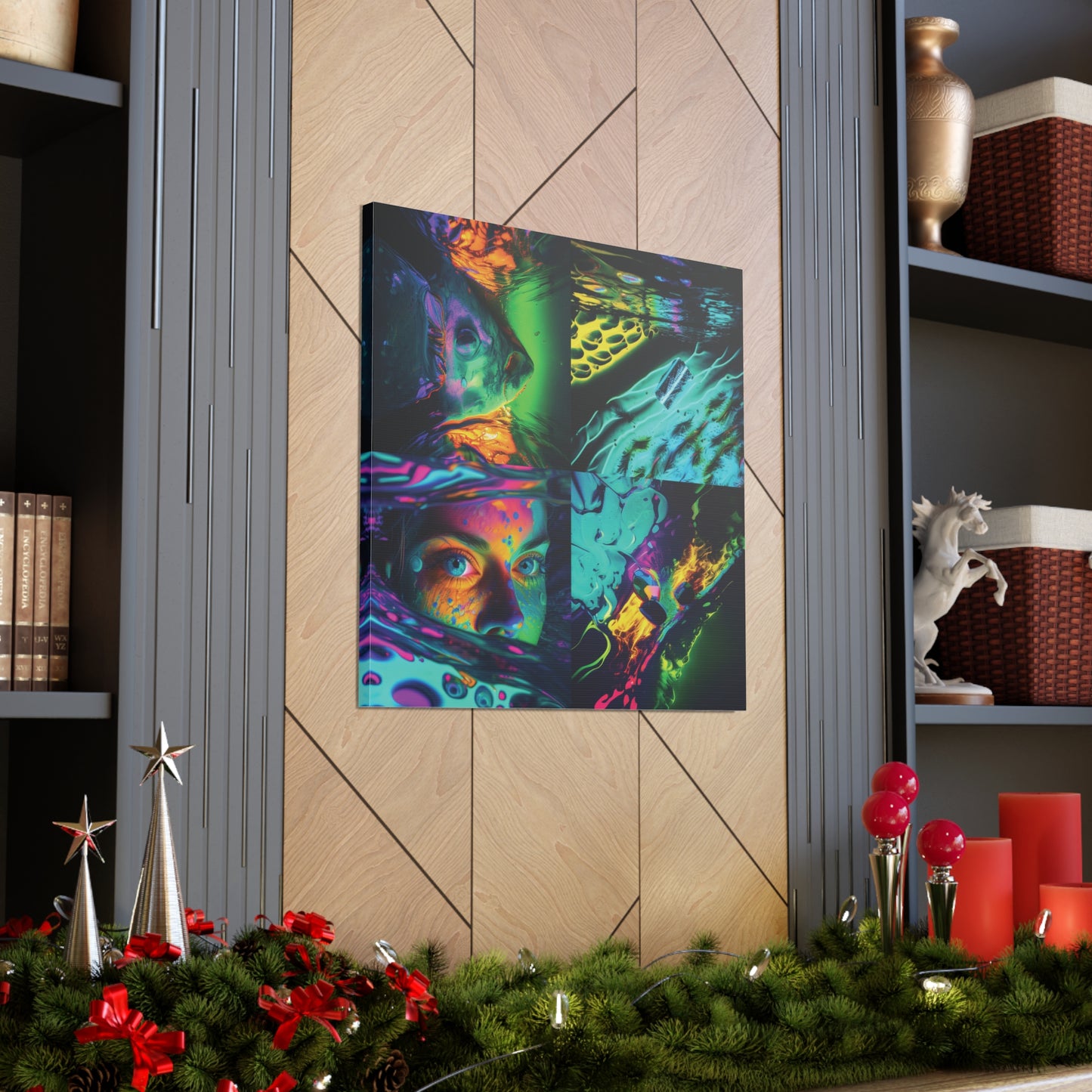 Canvas Gallery Wraps Florescent Glow 5