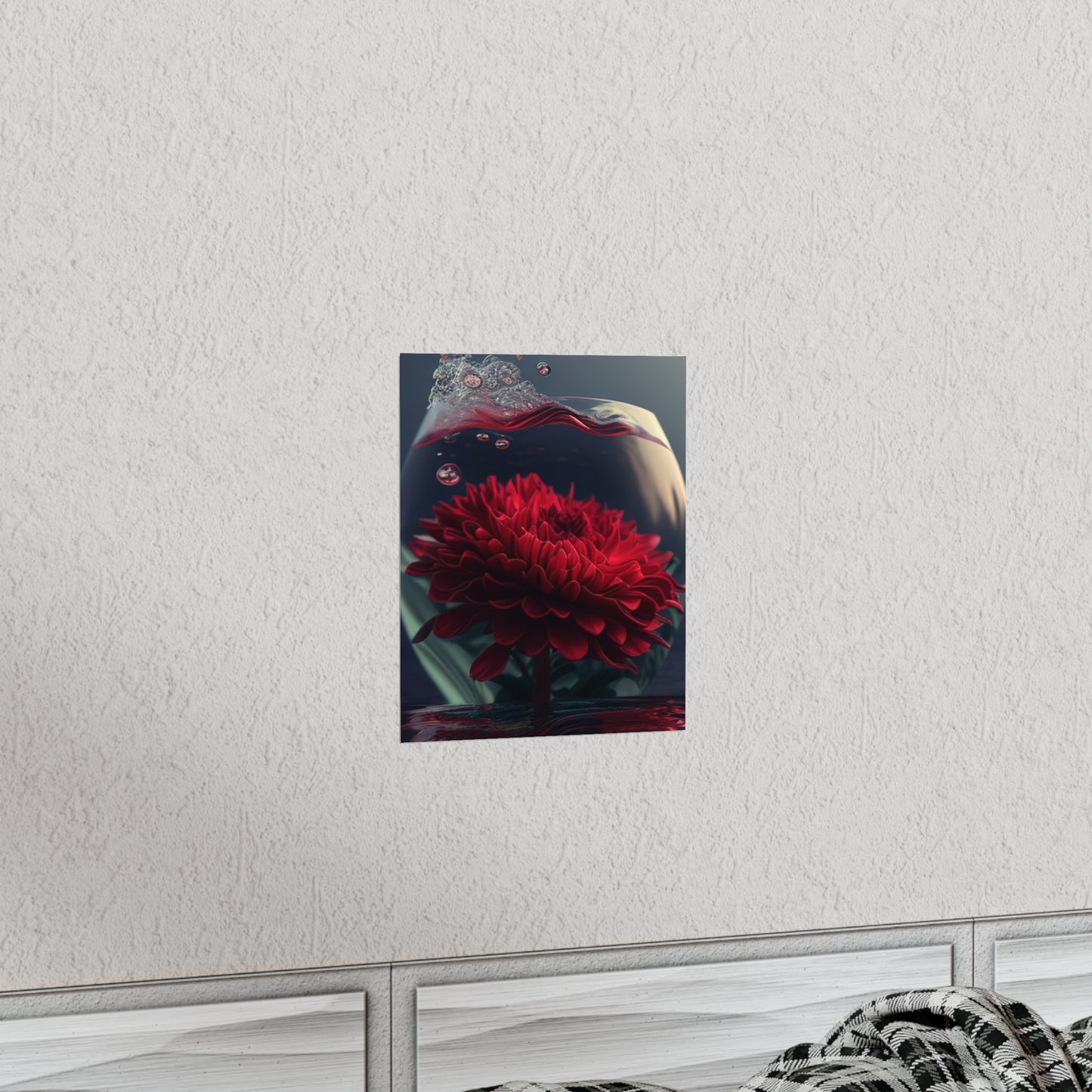 Premium Matte Vertical Posters Chrysanthemum 1