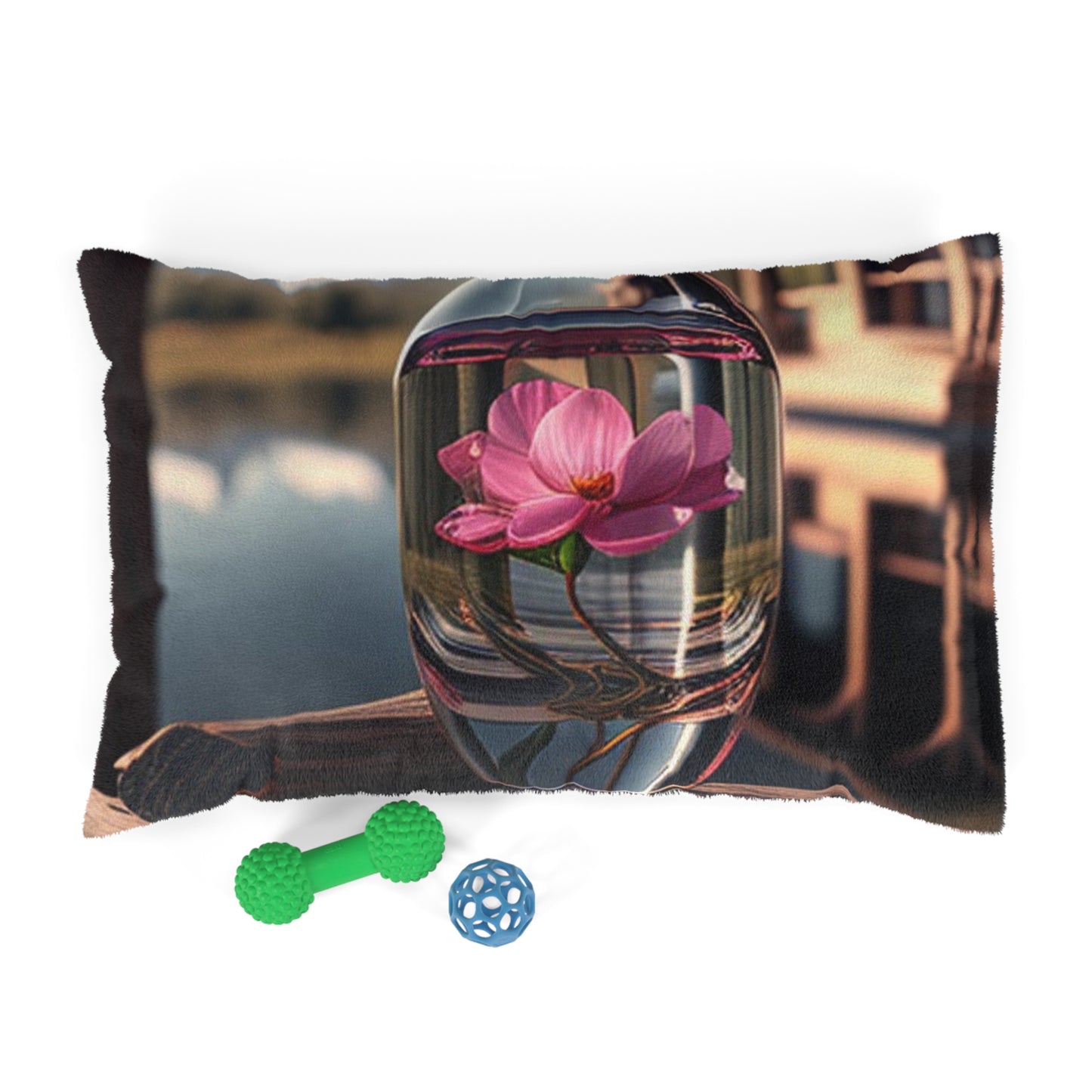Pet Bed Pink Magnolia 3