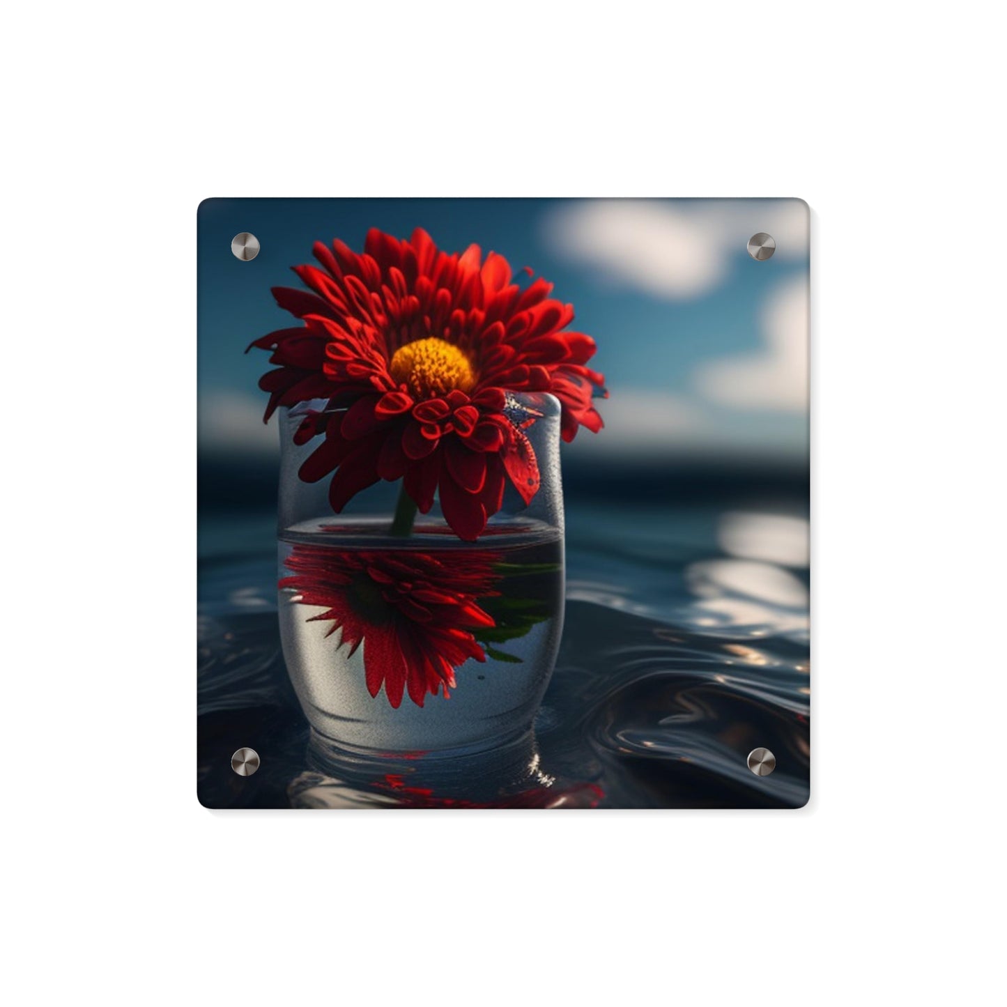 Acrylic Wall Art Panels Chrysanthemum 3