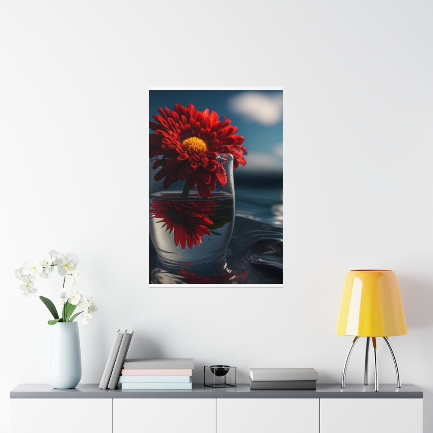 Premium Matte Vertical Posters Chrysanthemum 3