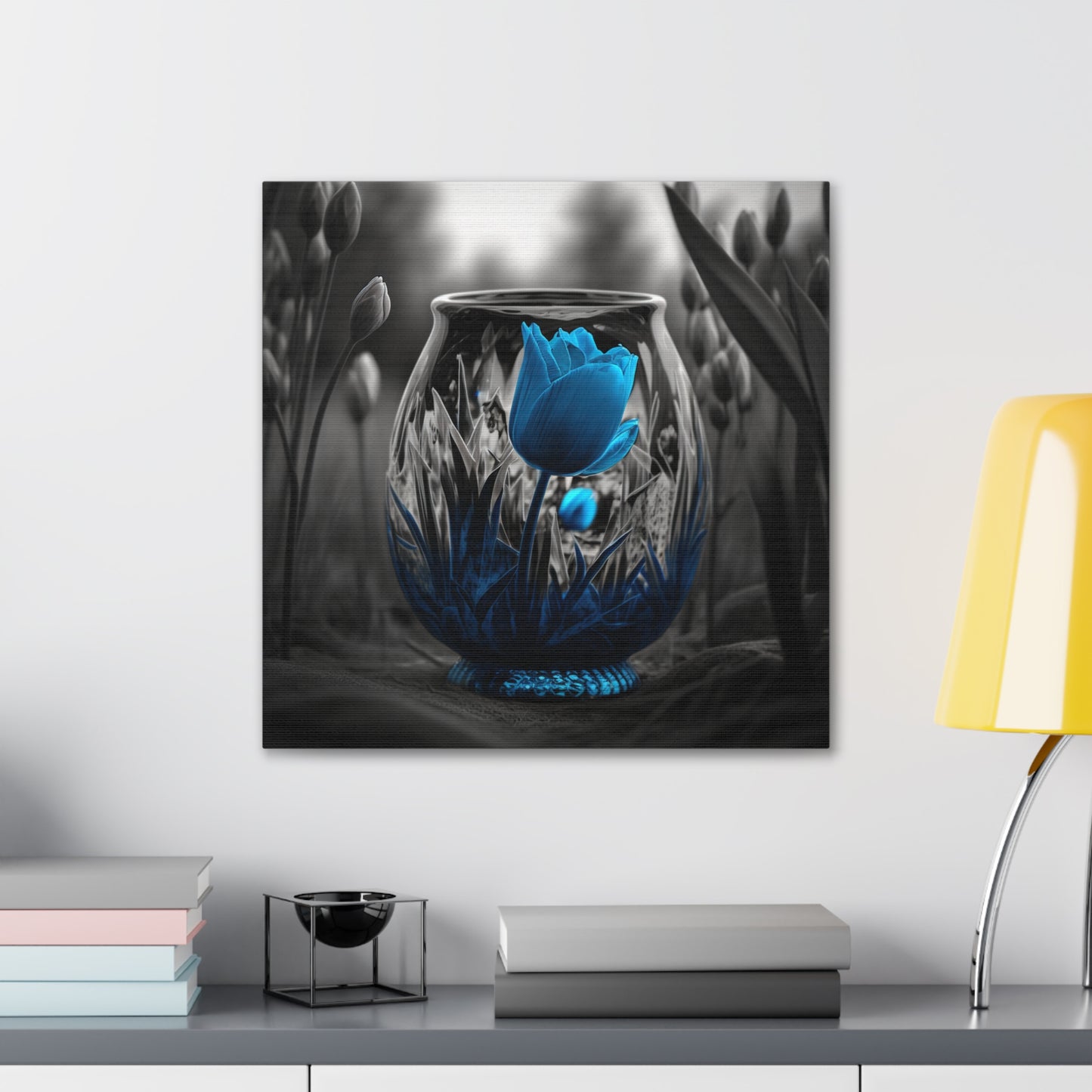 Canvas Gallery Wraps Tulip Blue 6