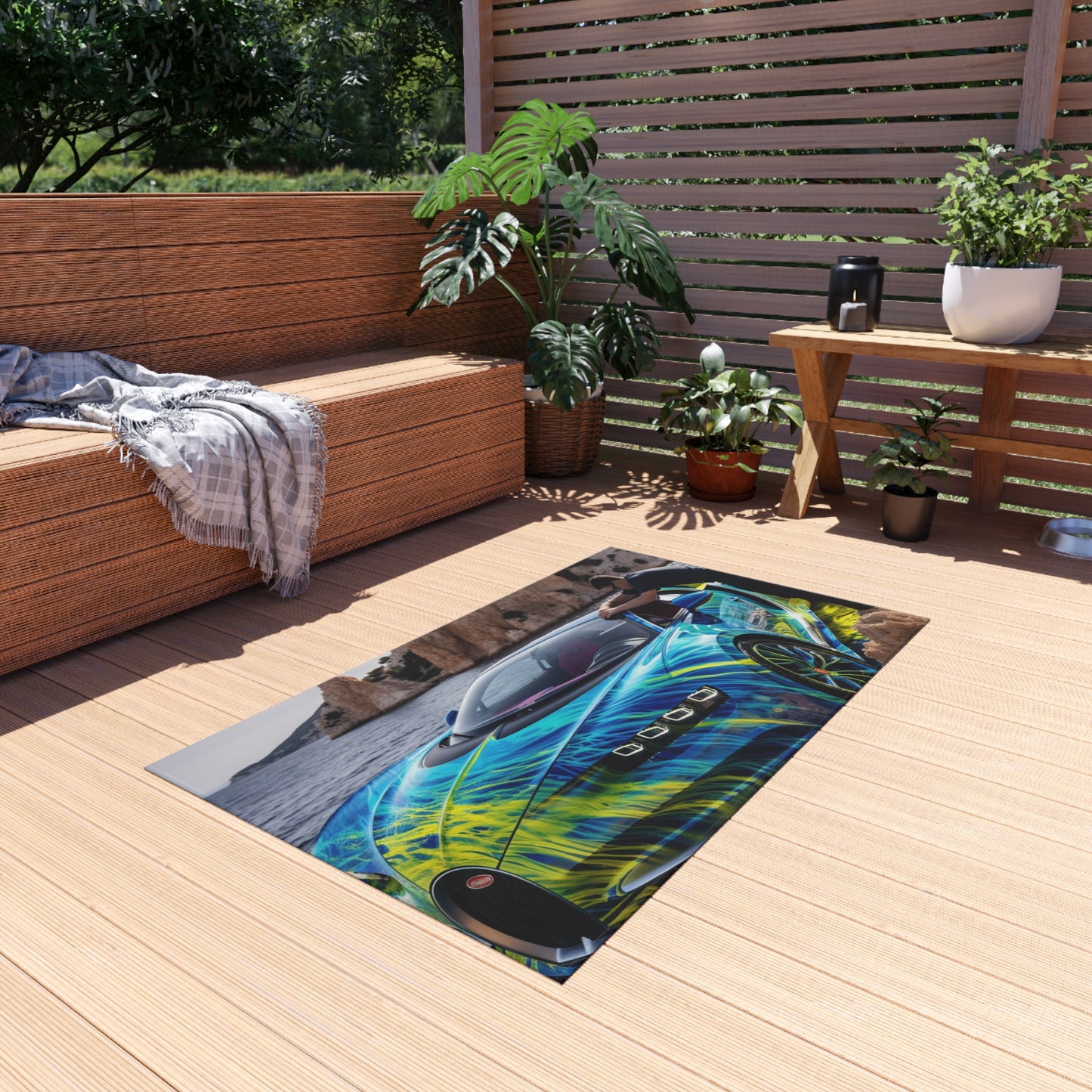 Outdoor Rug  Bugatti Water 1