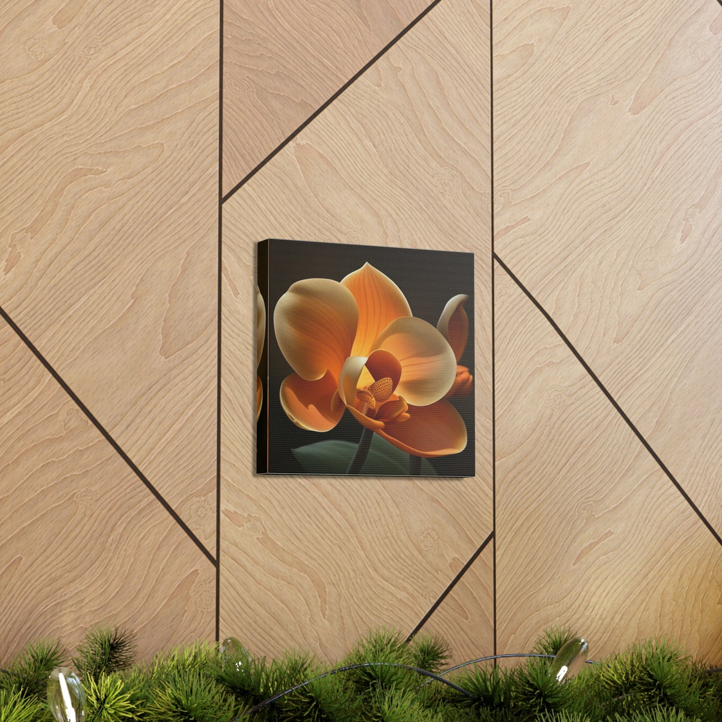 Canvas Gallery Wraps Orange Orchid 4