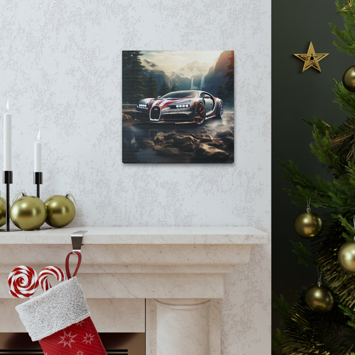 Canvas Gallery Wraps Bugatti Waterfall 4