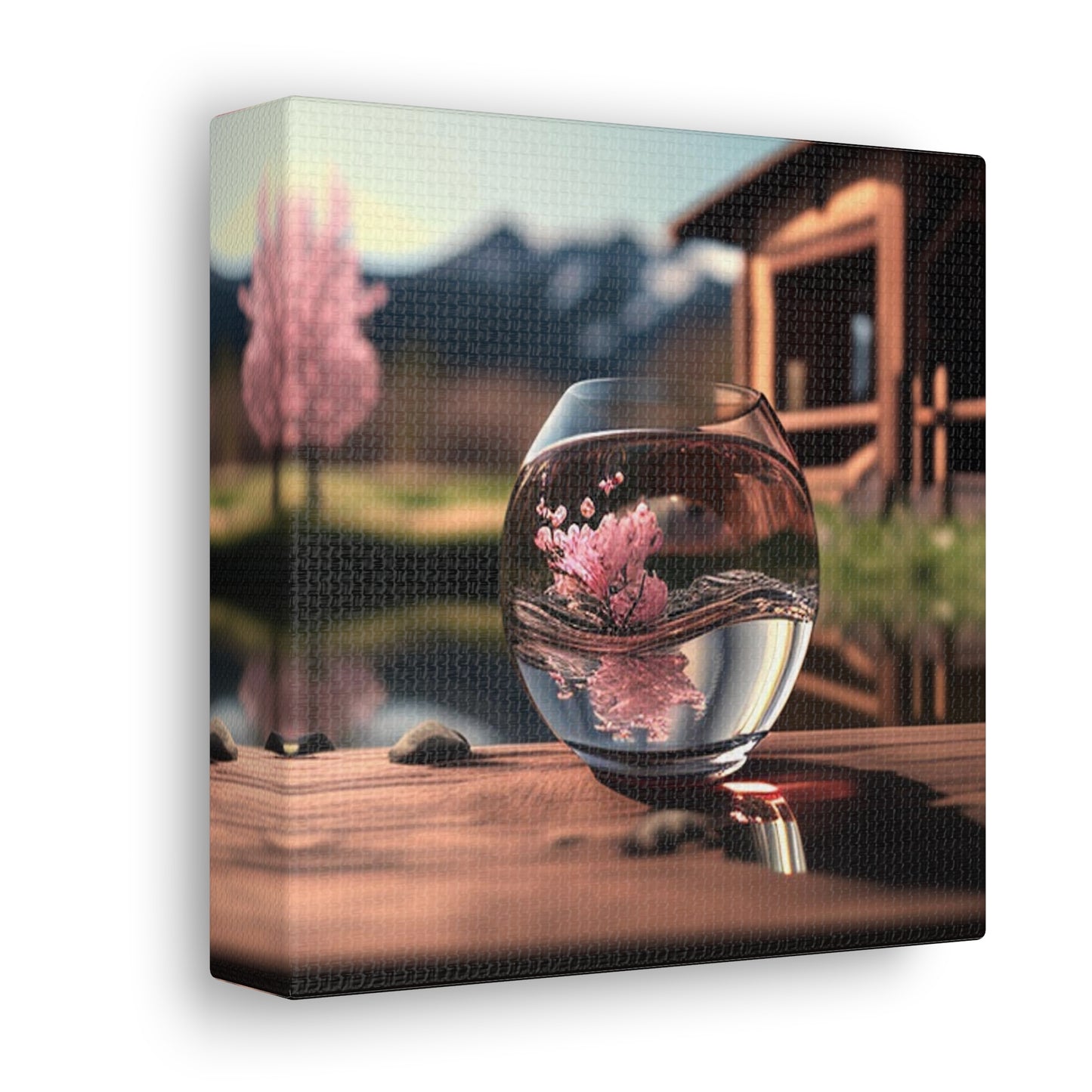 Canvas Gallery Wraps Cherry Blossom 4