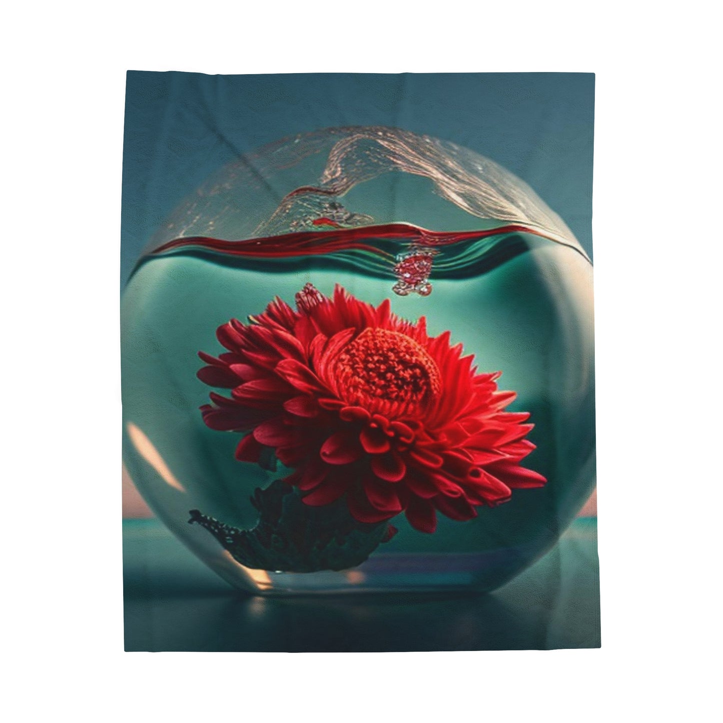 Velveteen Plush Blanket Chrysanthemum 4