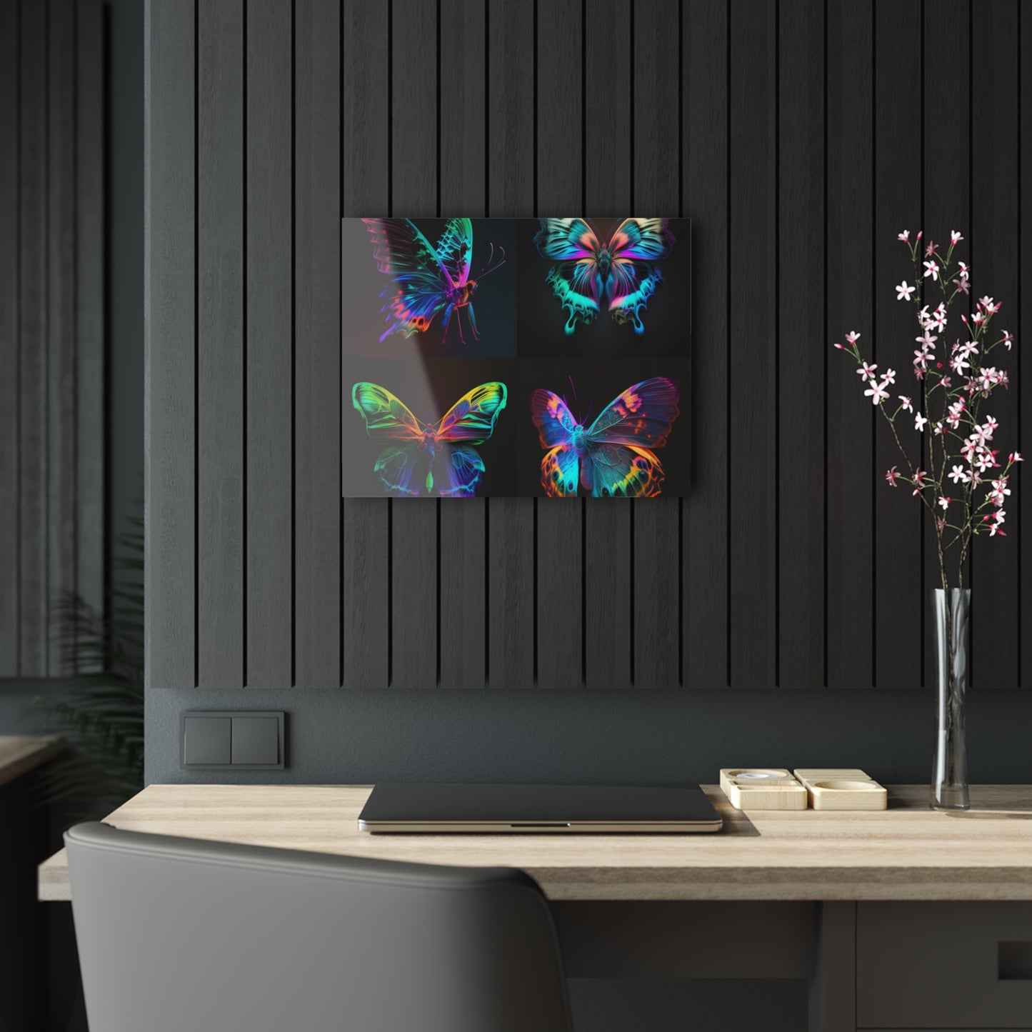 Acrylic Prints Raw Hyper Color Butterfly 5