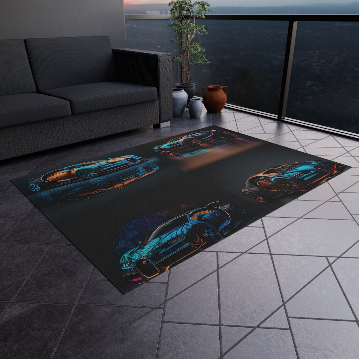 Outdoor Rug  Bugatti Blue 5
