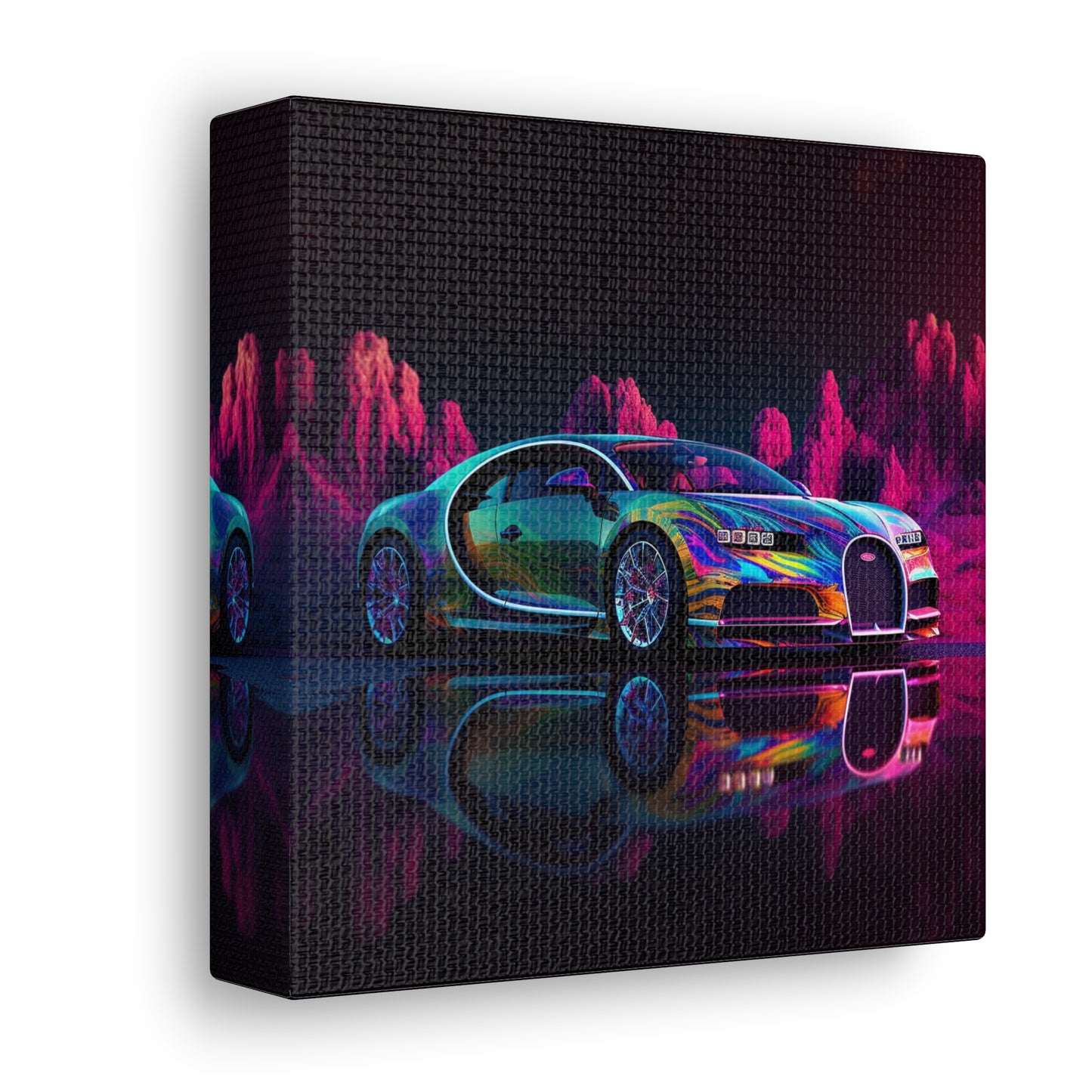 Canvas Gallery Wraps Florescent Bugatti Flair 2