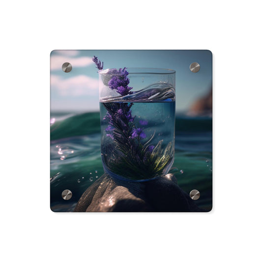 Acrylic Wall Art Panels Lavender in a vase 2