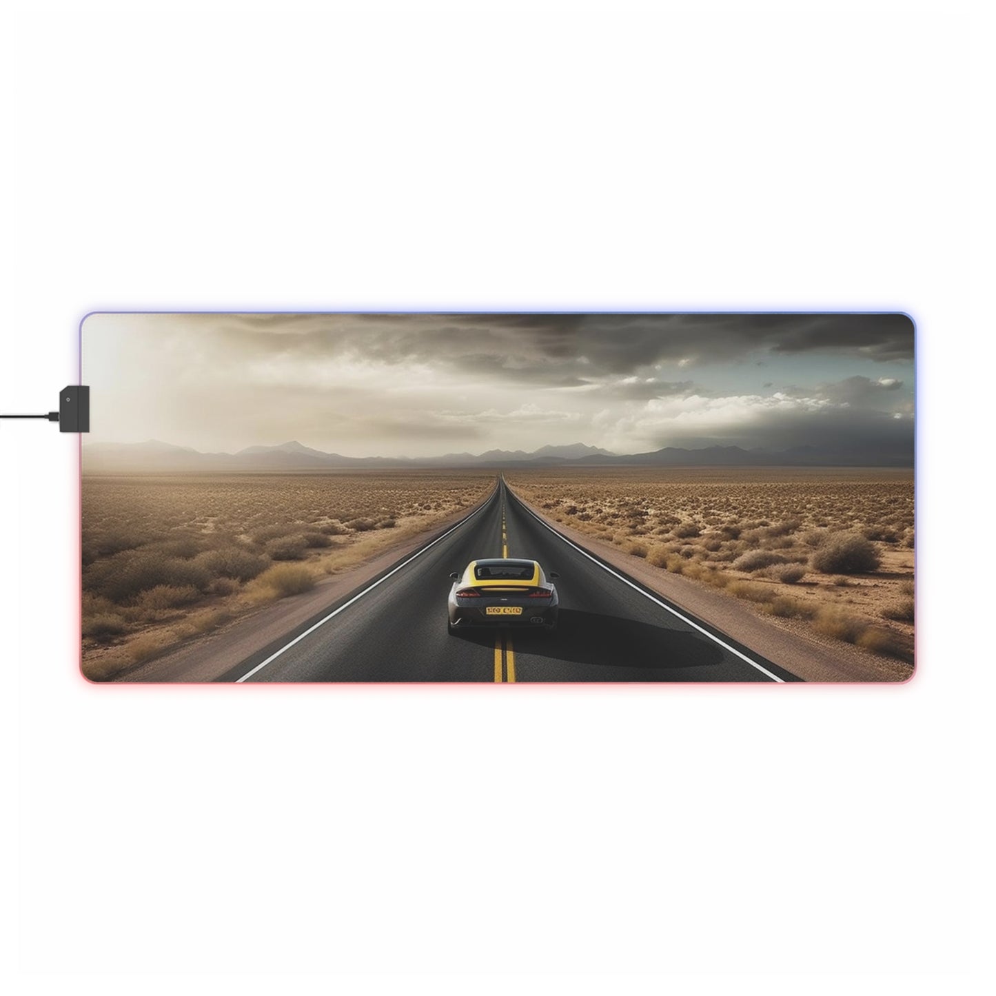 LED Gaming Mouse Pad Ferrari Road 2