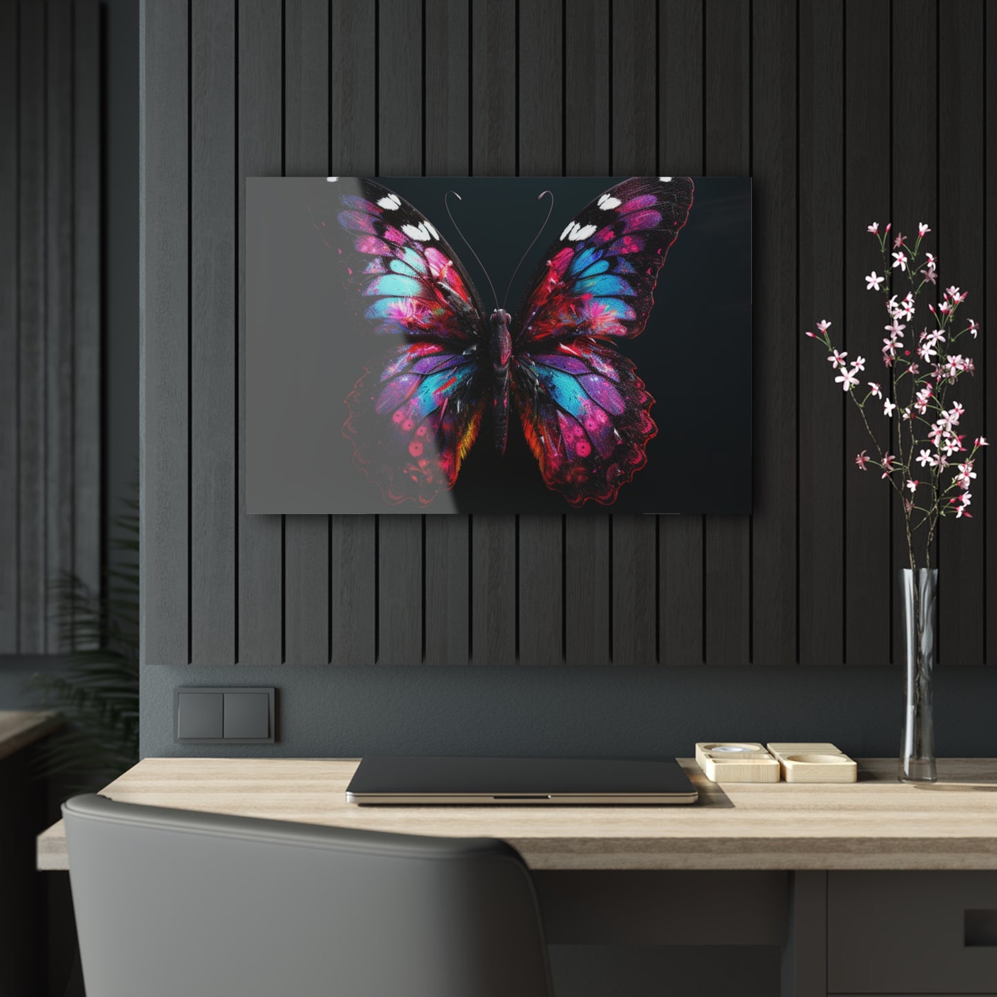 Acrylic Prints Hyper Butterfly Real