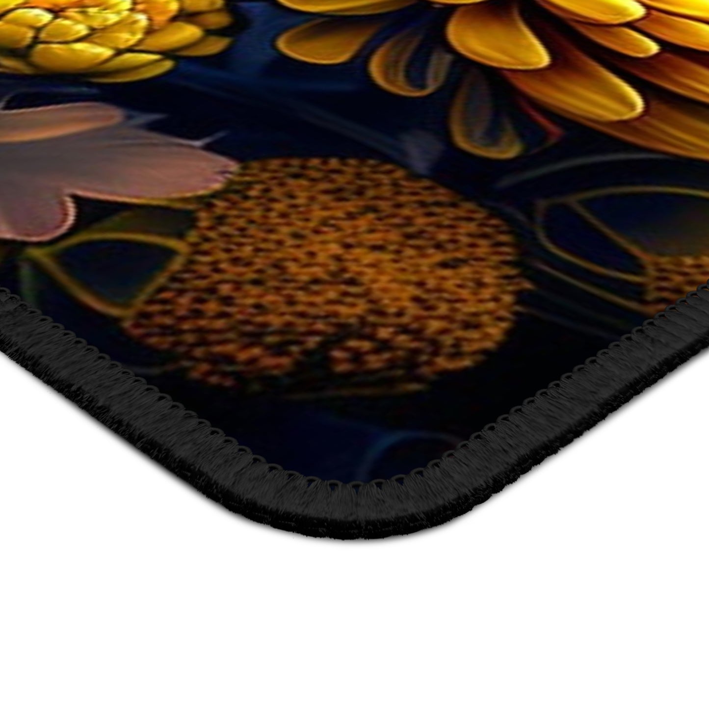 Gaming Mouse Pad  Yellow Hermosas Flores Amarillas 3