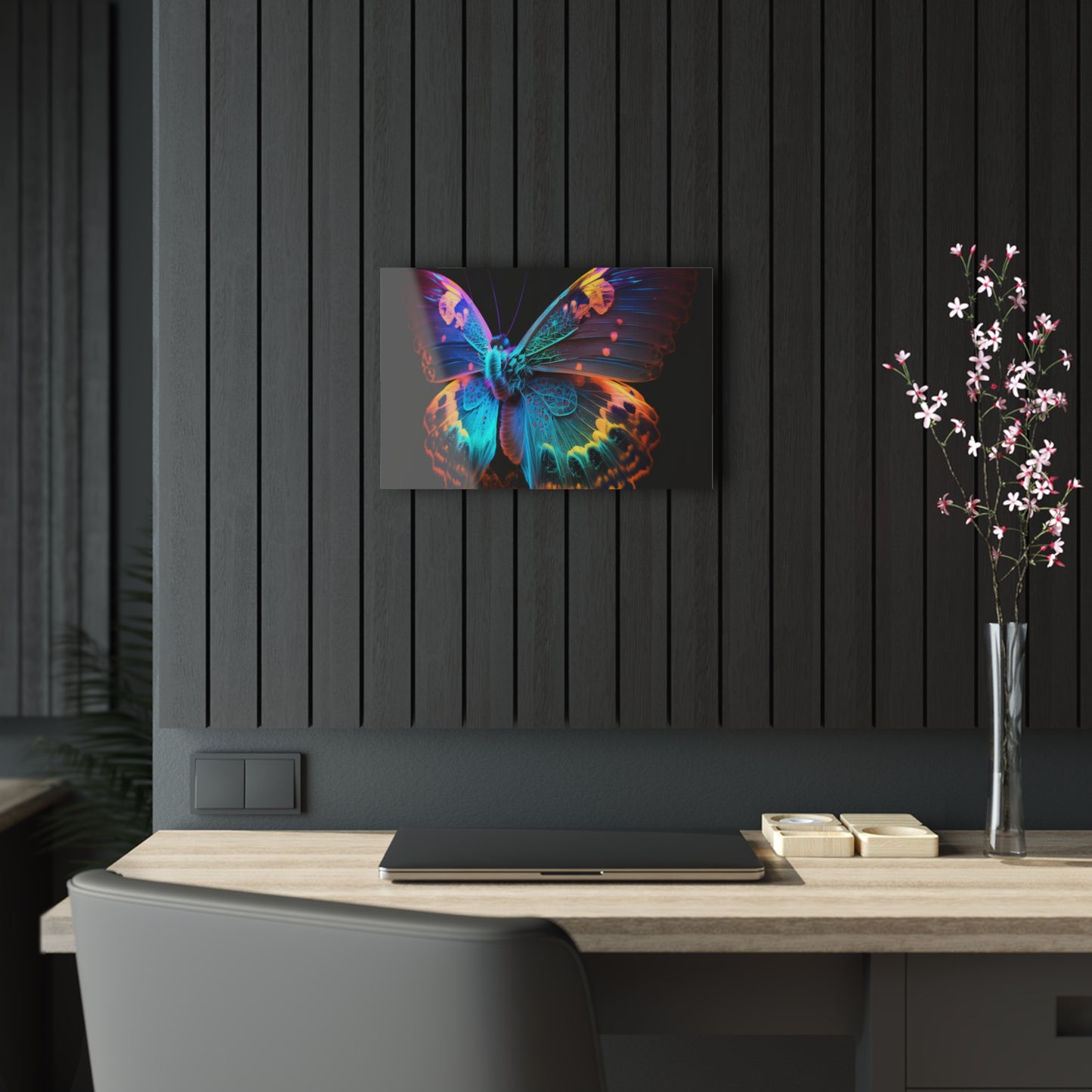 Acrylic Prints Raw Hyper Color Butterfly 4