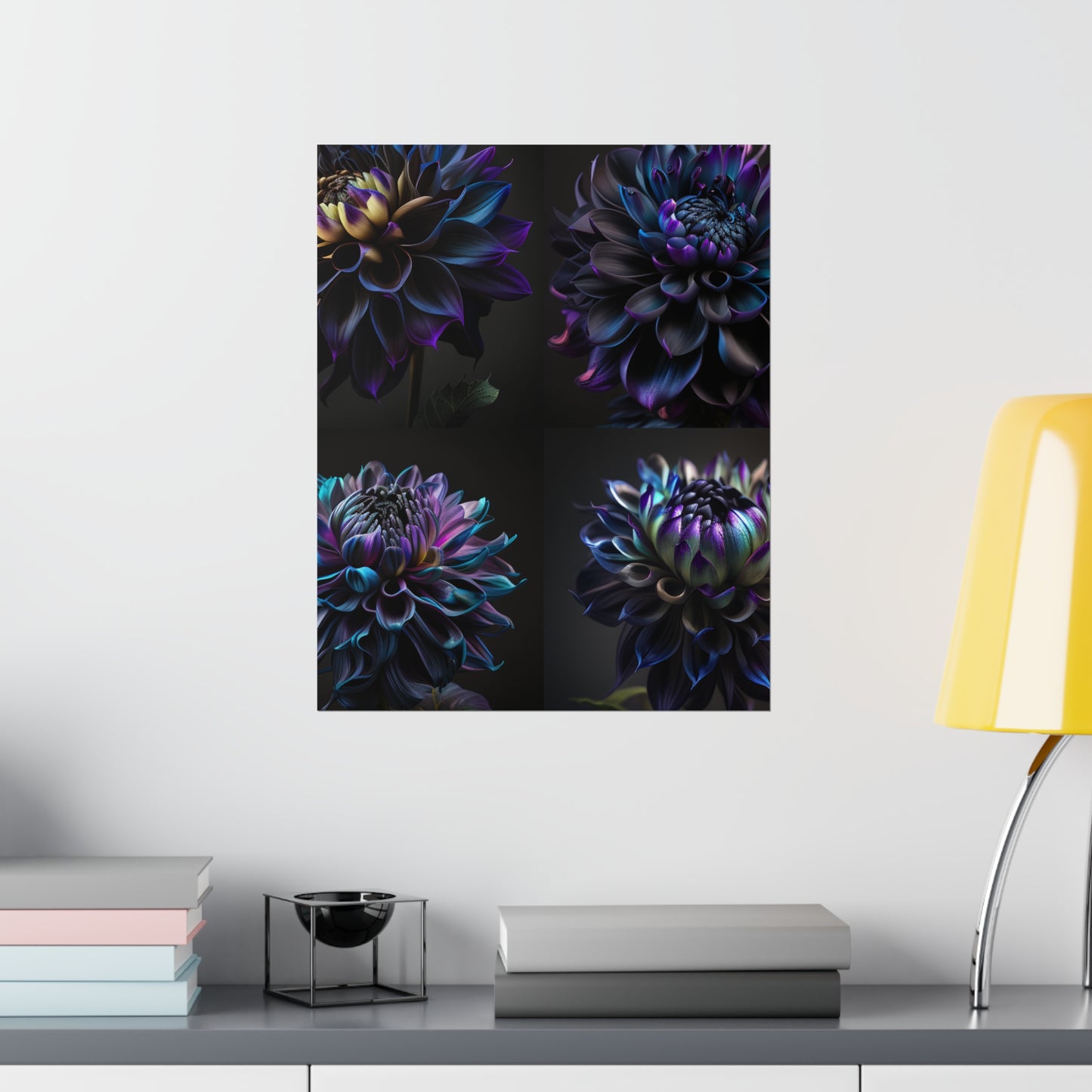 Premium Matte Vertical Posters Dahlia Purple 5