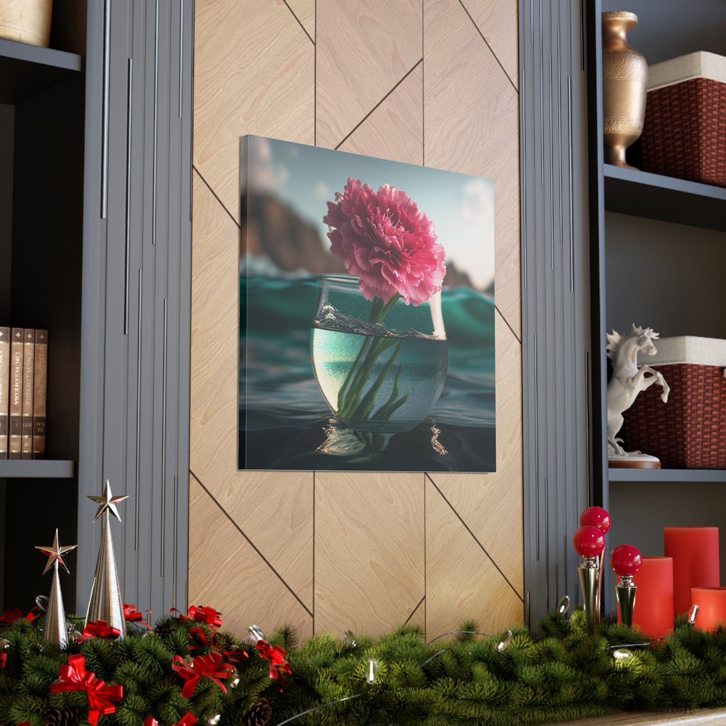 Canvas Gallery Wraps Carnation 1