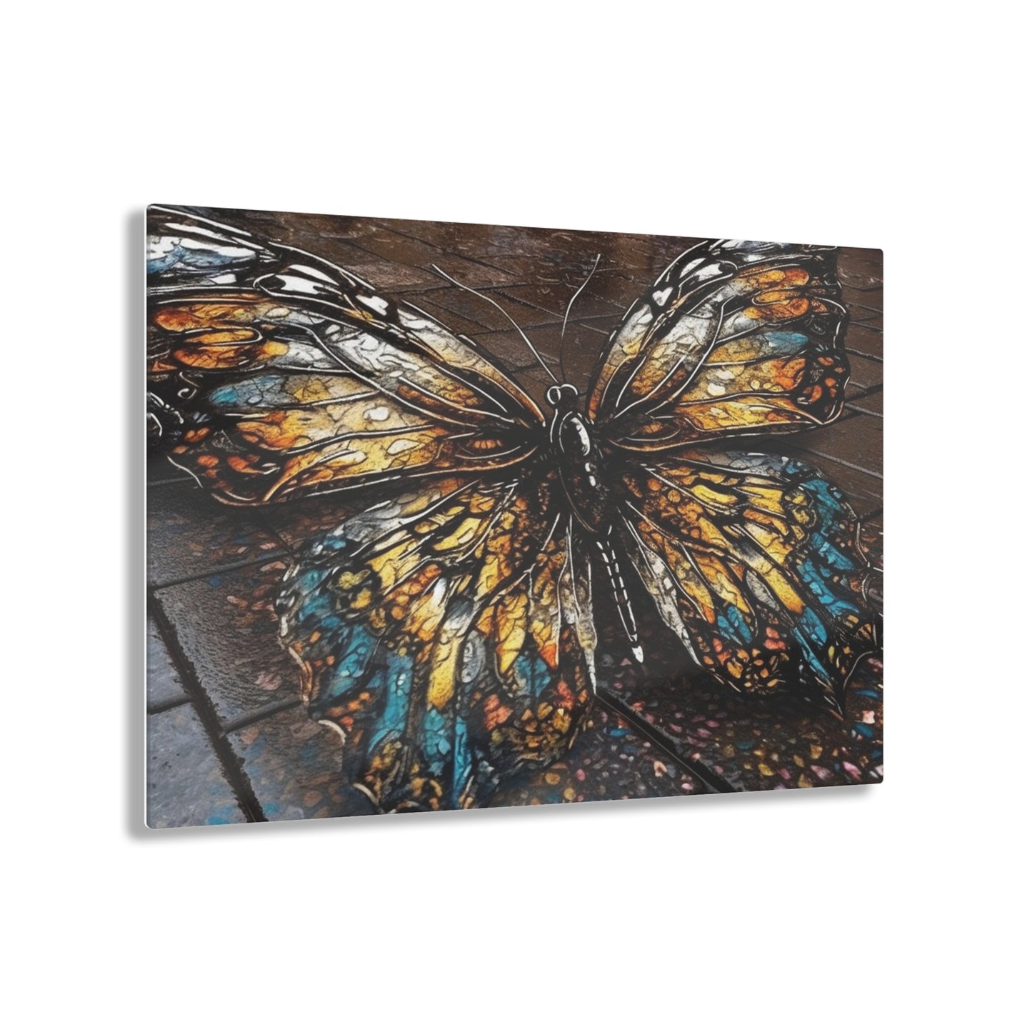 Acrylic Prints Water Butterfly Street 1