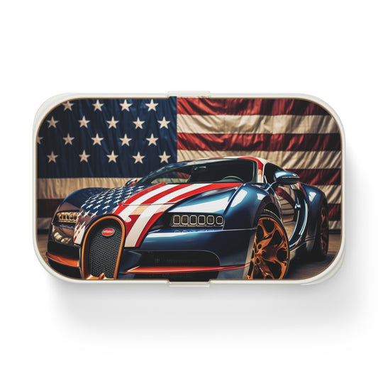 Bento Lunch Box Bugatti Flag American 4