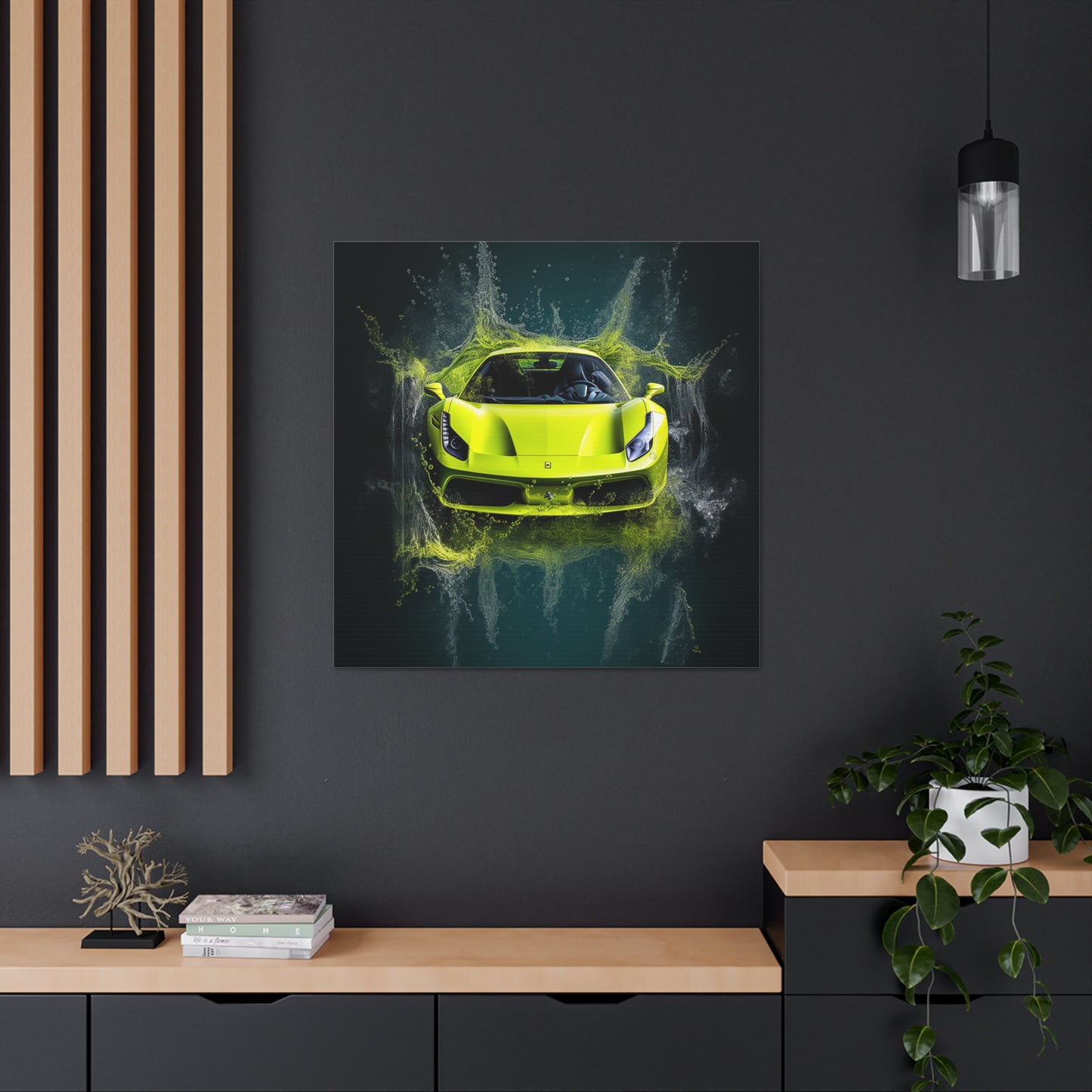 Canvas Gallery Wraps Farrari Water 4